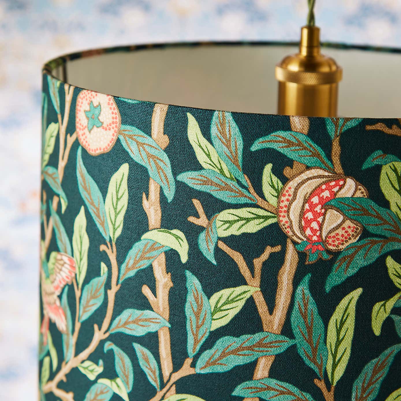 William Morris Bird Pomegranate Lamp Shade
