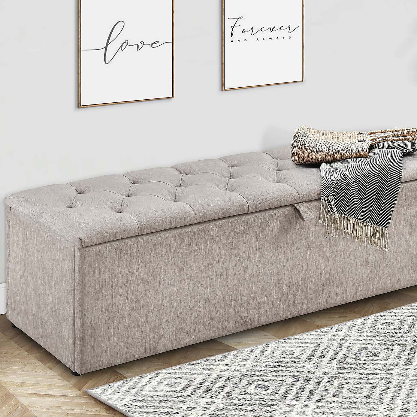 Ravello Chenille Blanket Box