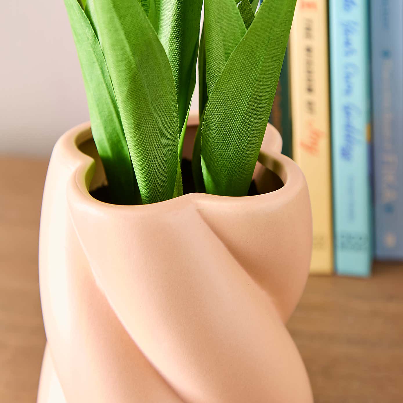 Tulips in Twist Vase