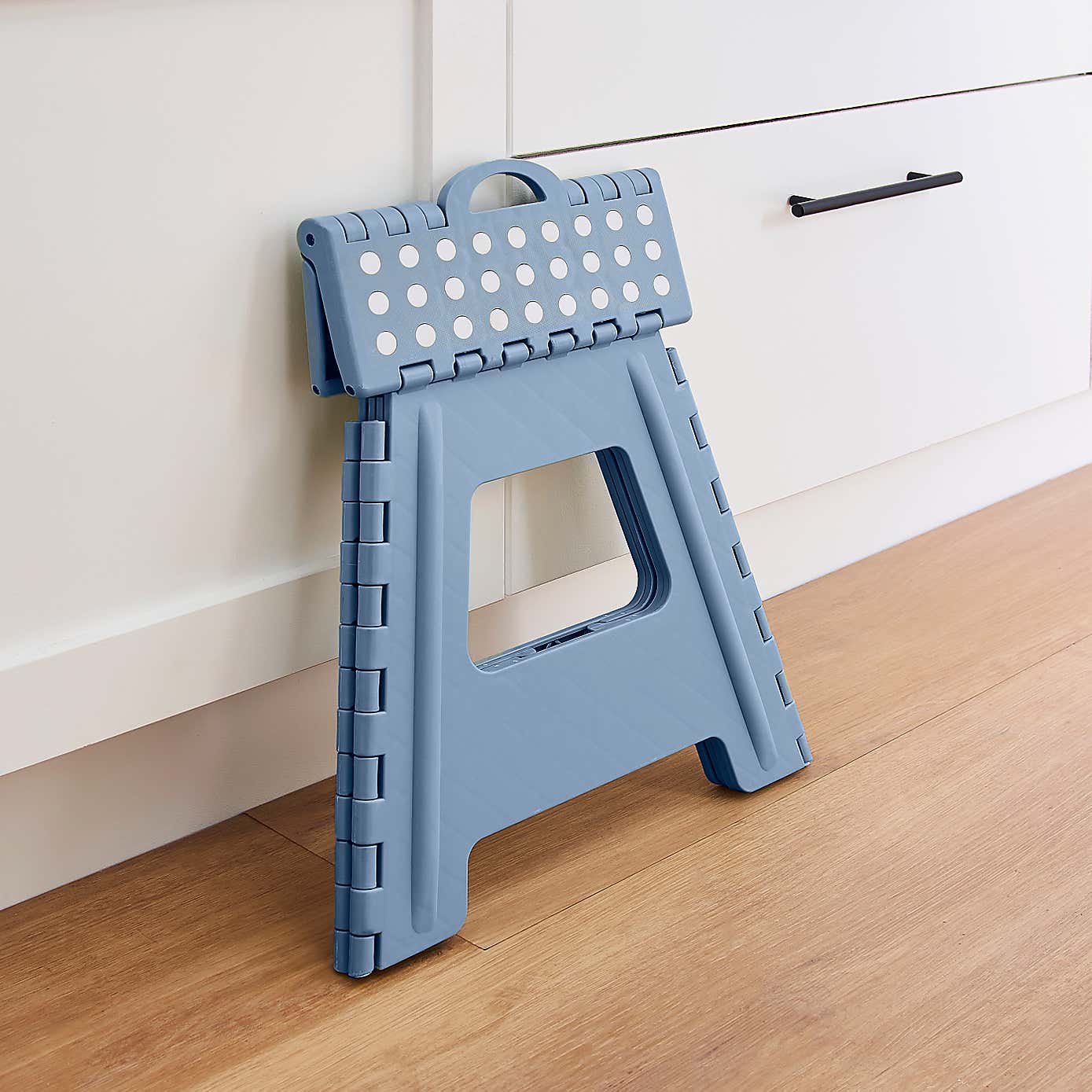 Large Ashley Blue Step Stool