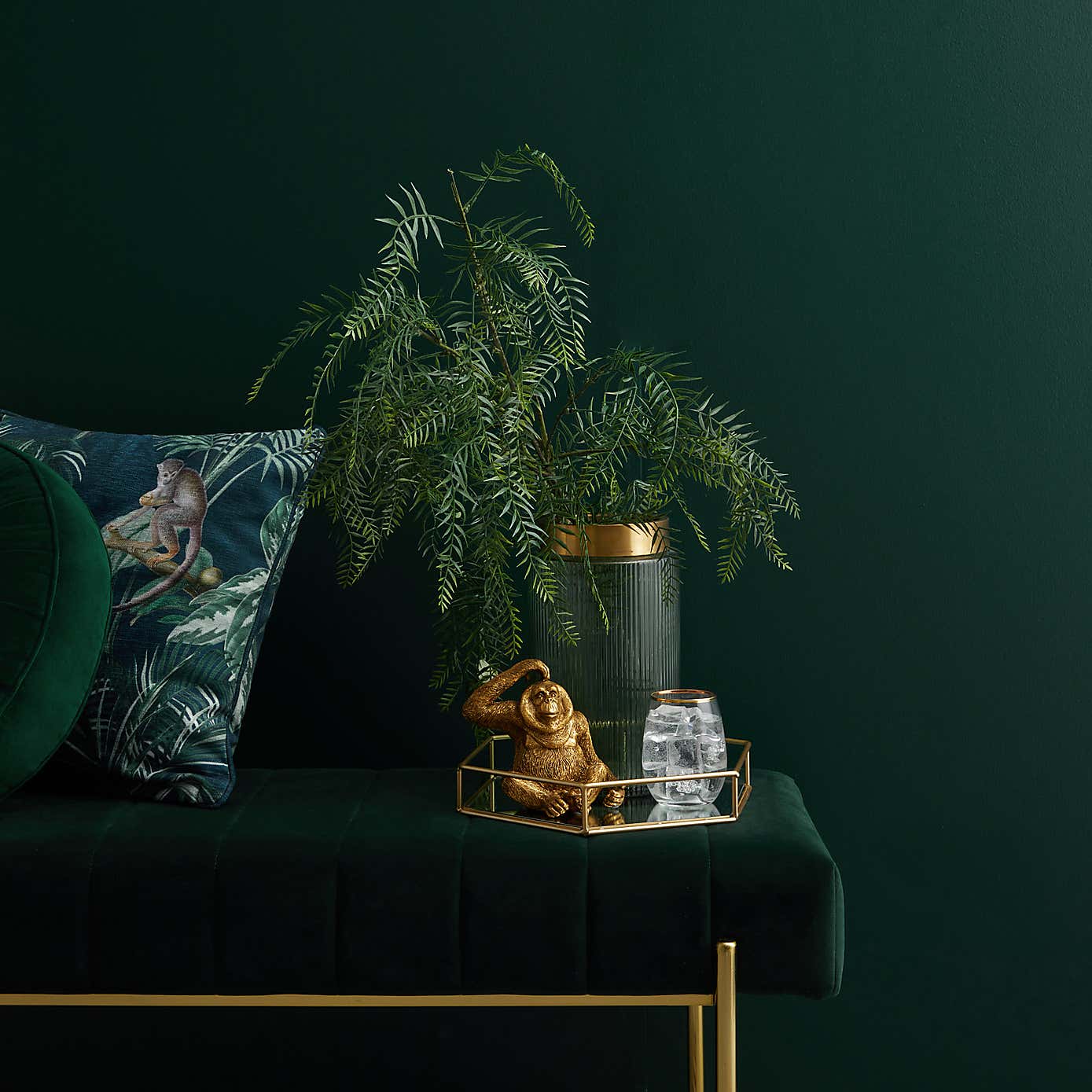 Dunelm Bottle Green Matt Emulsion Paint