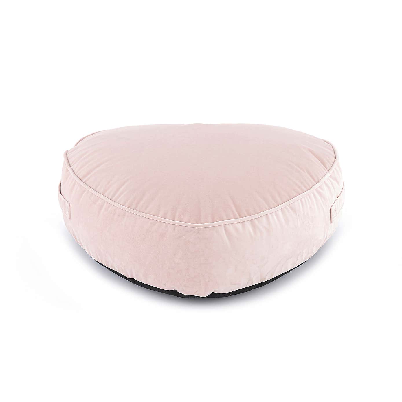 Kids Isla Heart Pouffe Blush