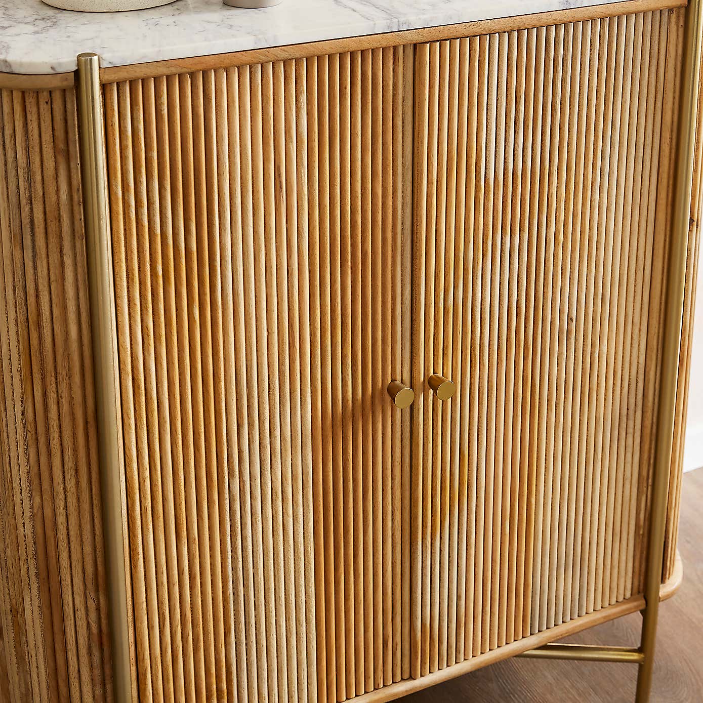 Alina Drinks Cabinet, Mango Wood