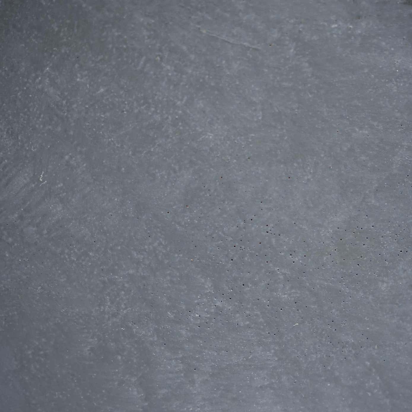 Oval Console Cement Fire Bowl