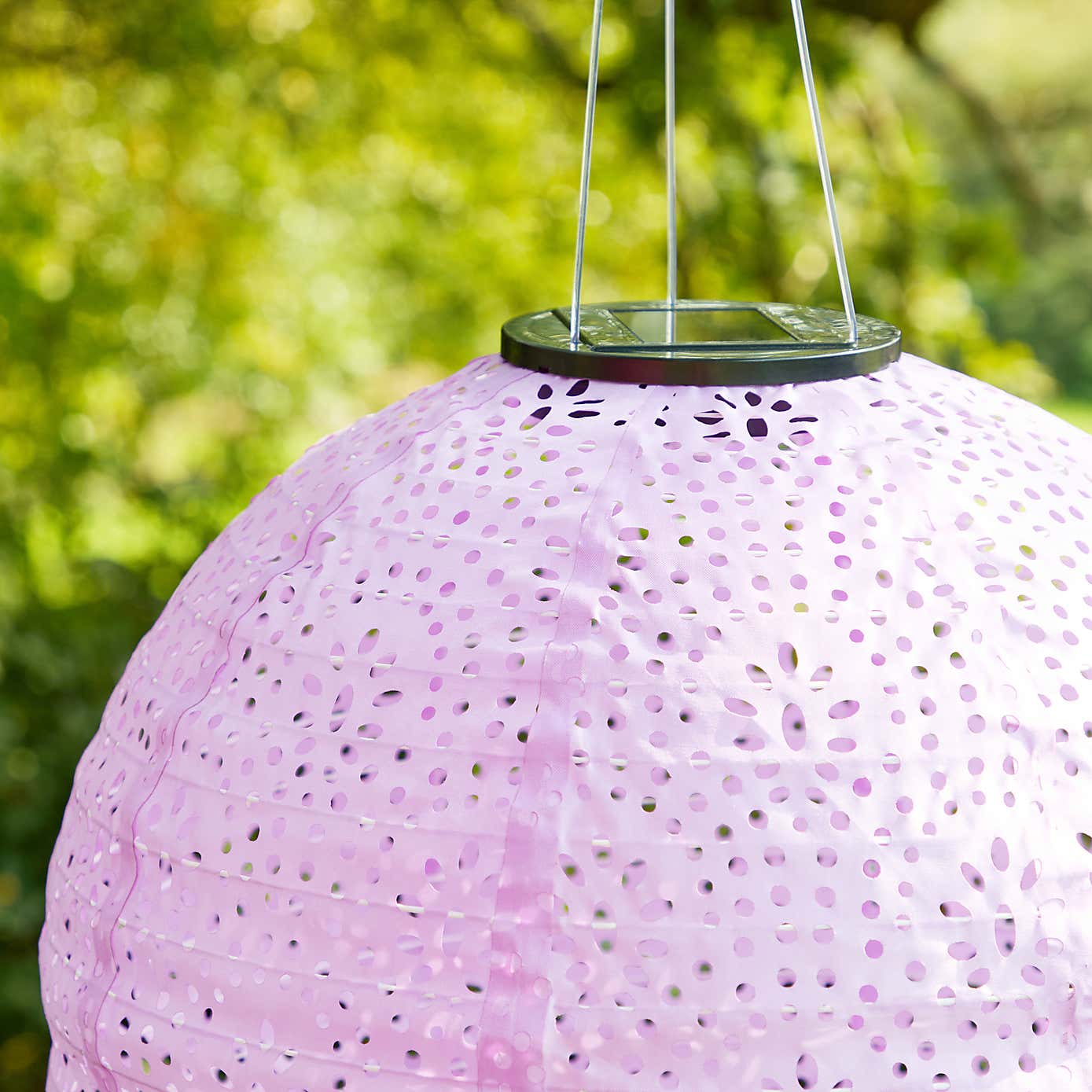 Set of 3 Sophie Robinson LED Solar Hanging Lanterns