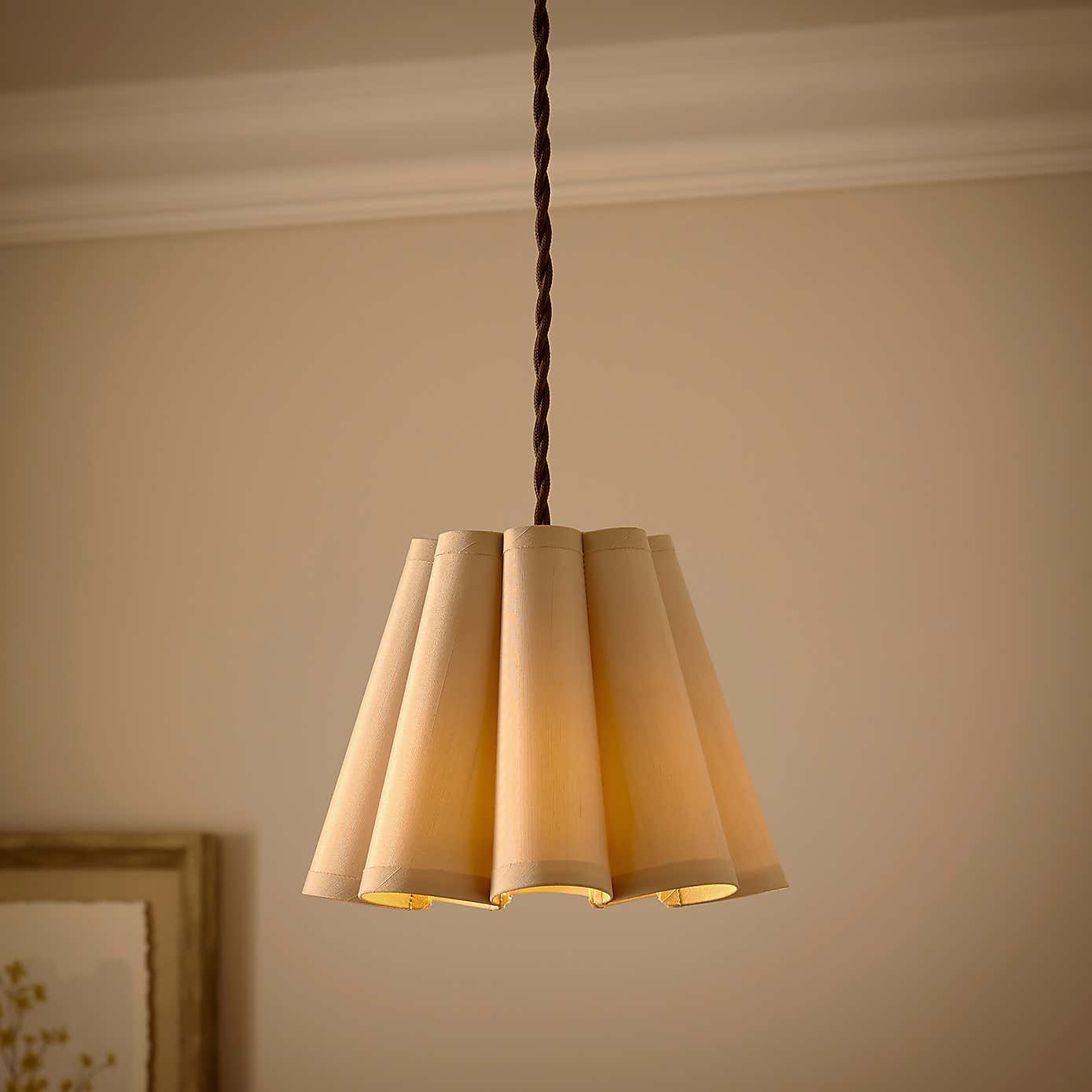 Petal Pleat Easy Fit Lamp Shade