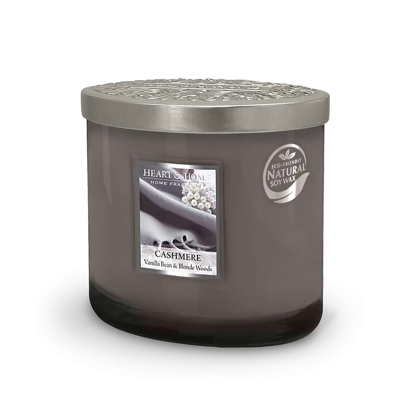 Heart and Home Ellipse Cashmere Multi Wick Candle