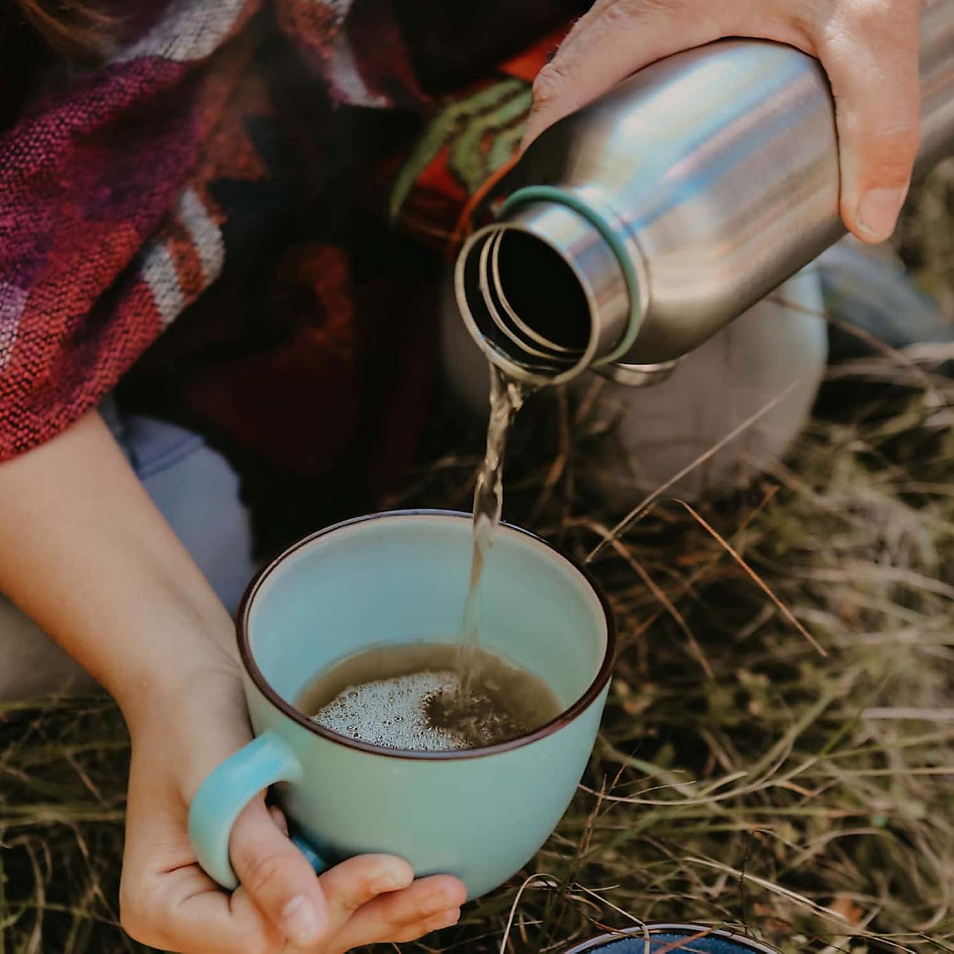Black and Blum Insulated Water Bottle