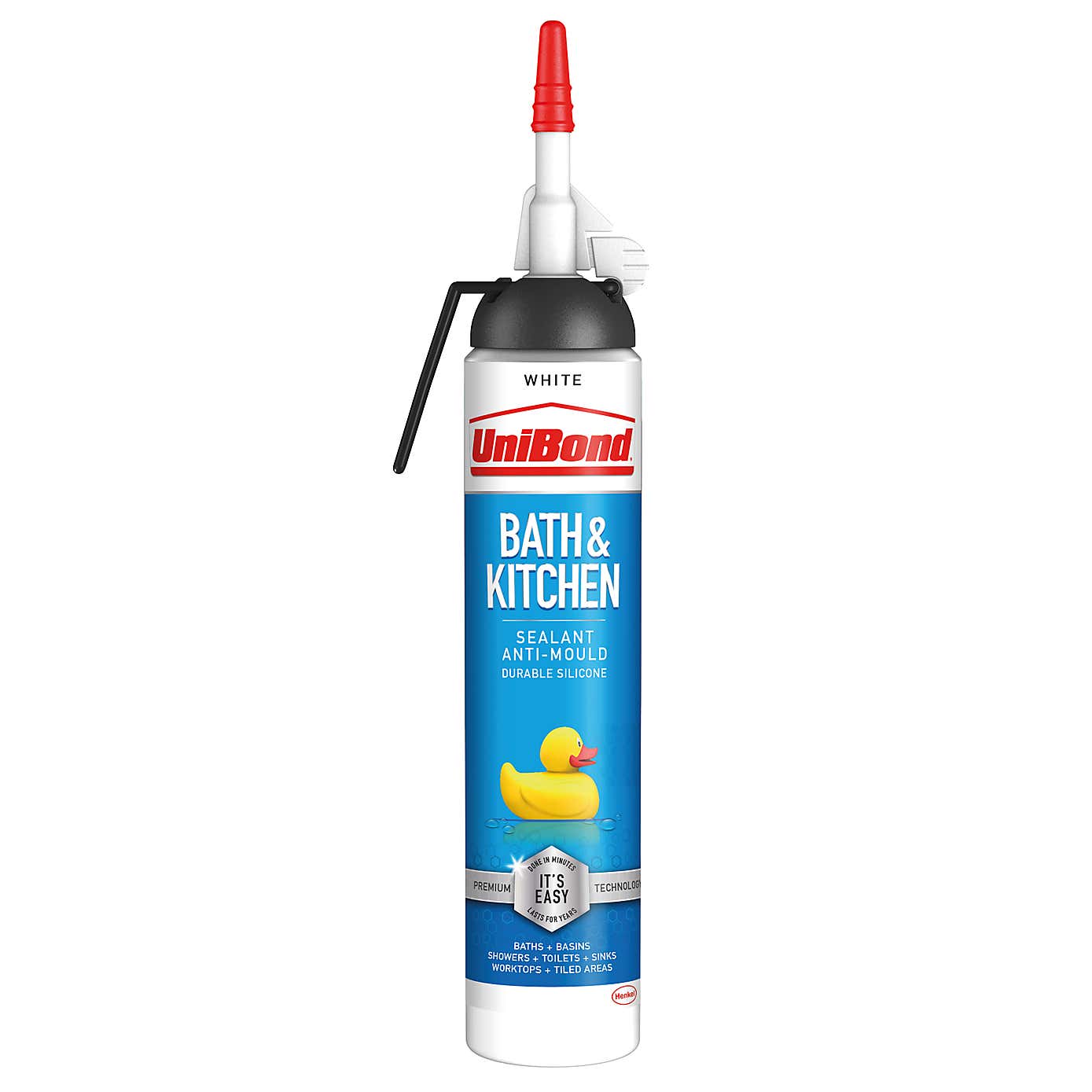 UniBond Bath and Kitchen Translucent Sealant 208g