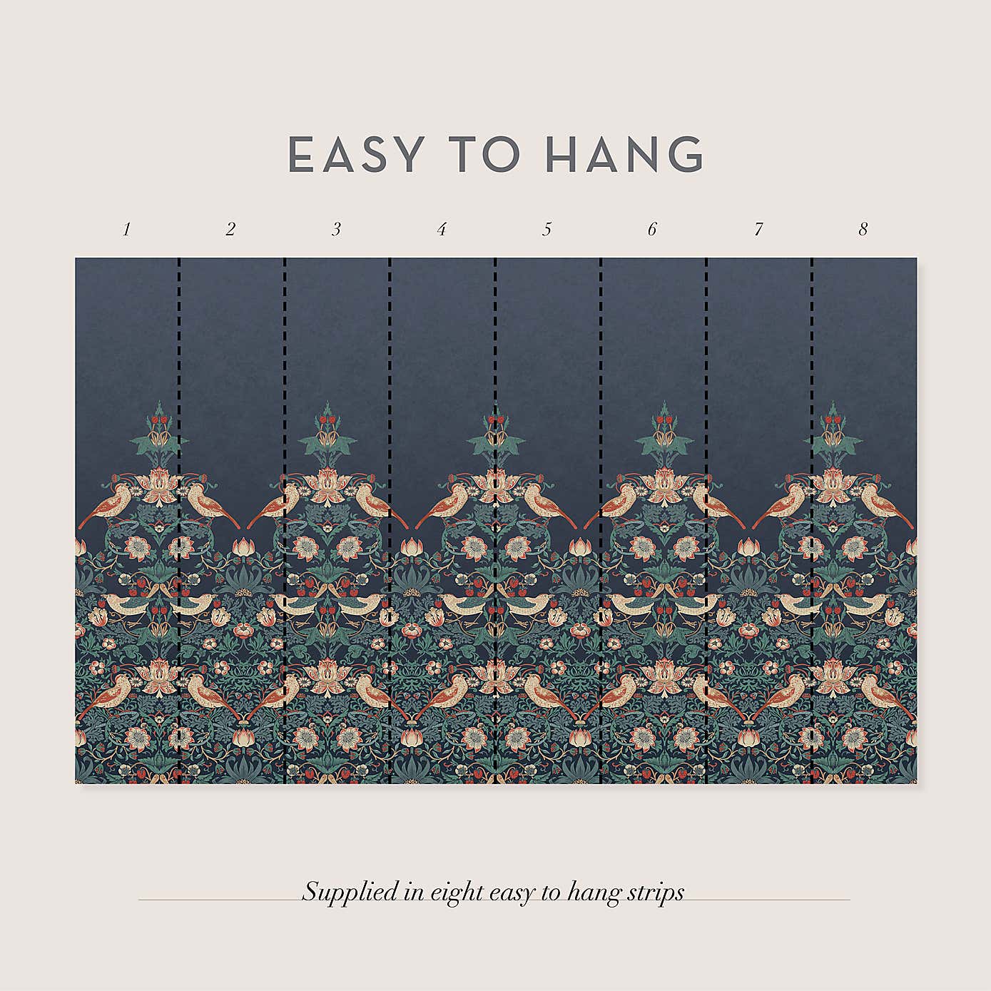 Strawberry Thief Mural