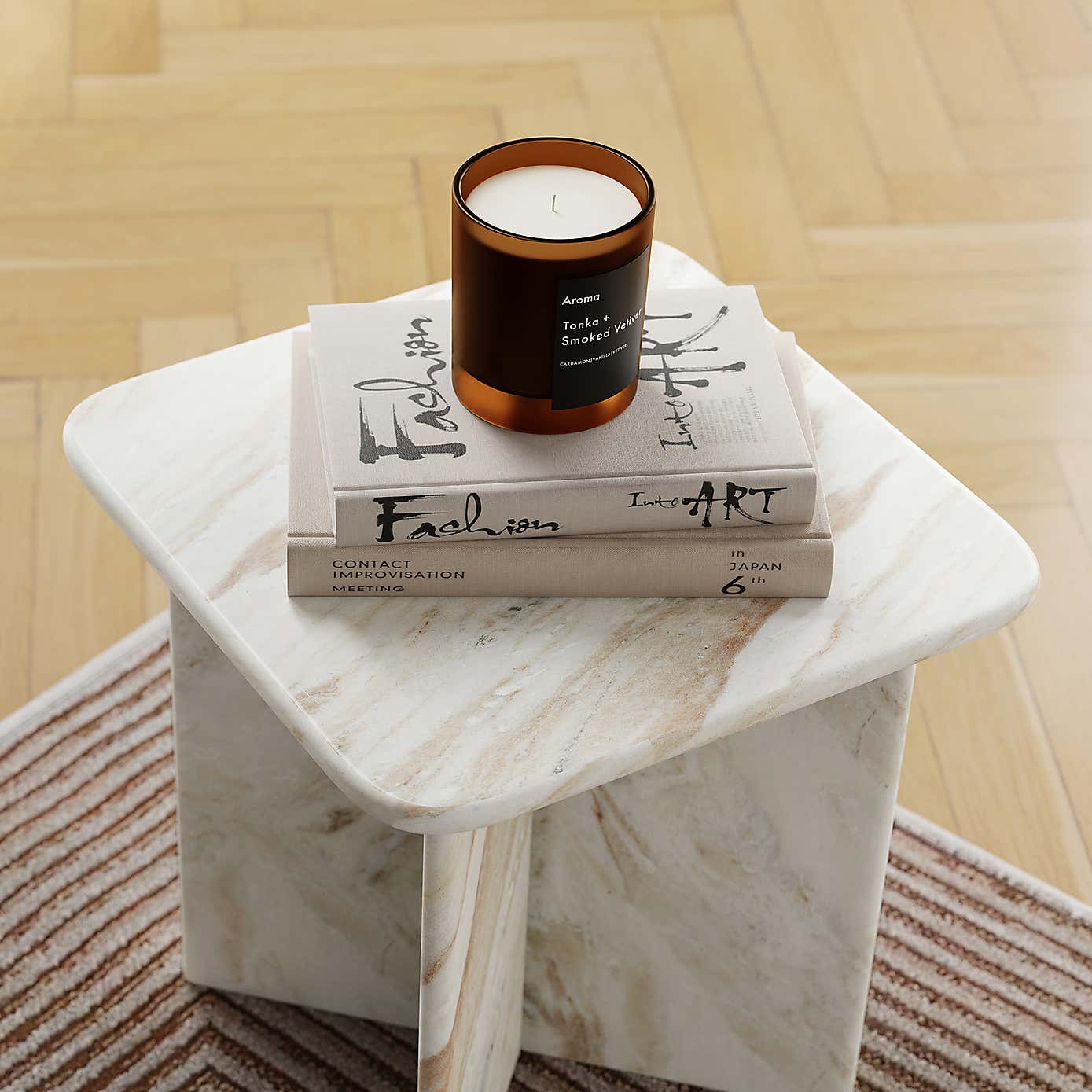 Lana Marble Small Side Table