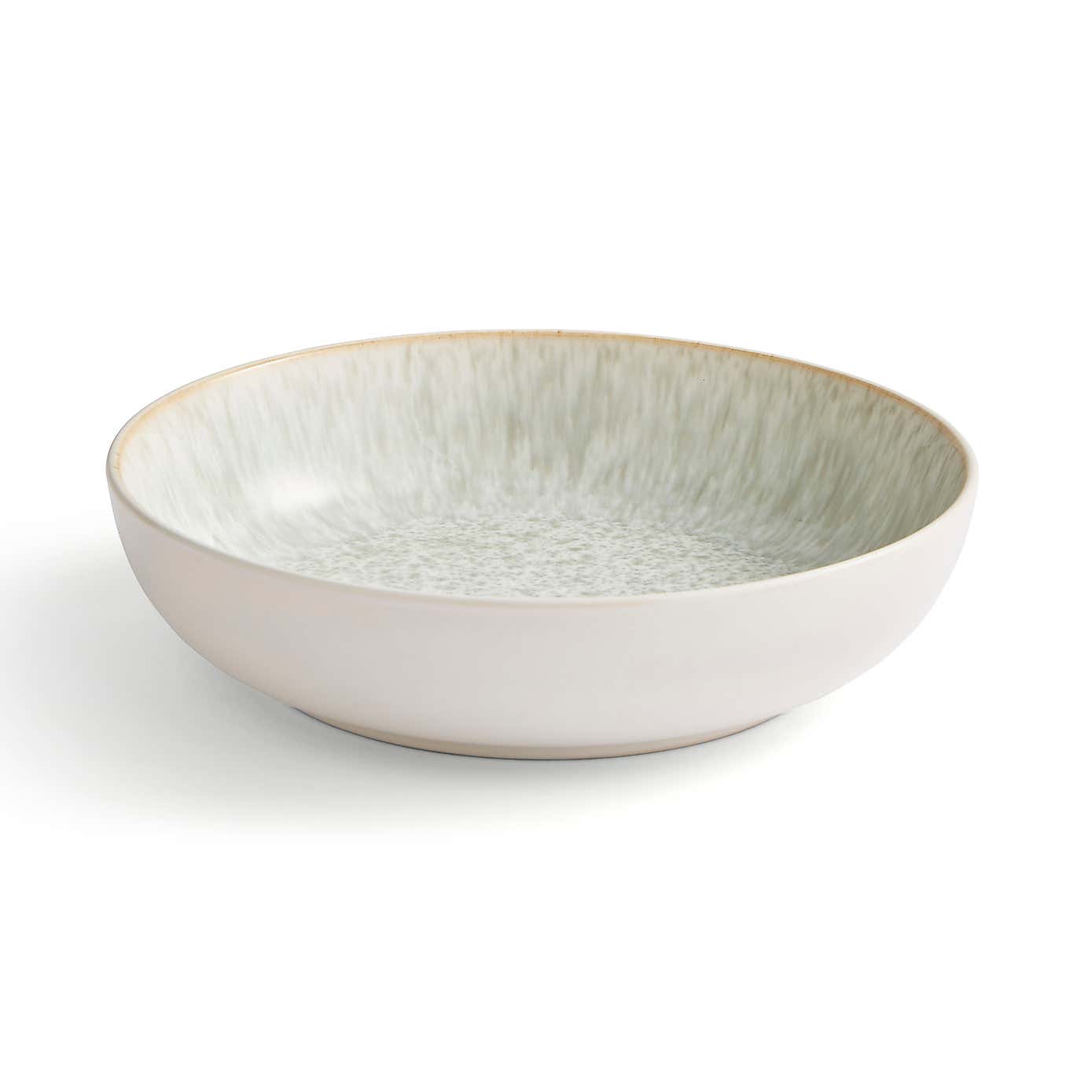 Reactive Grey Pasta Bowl