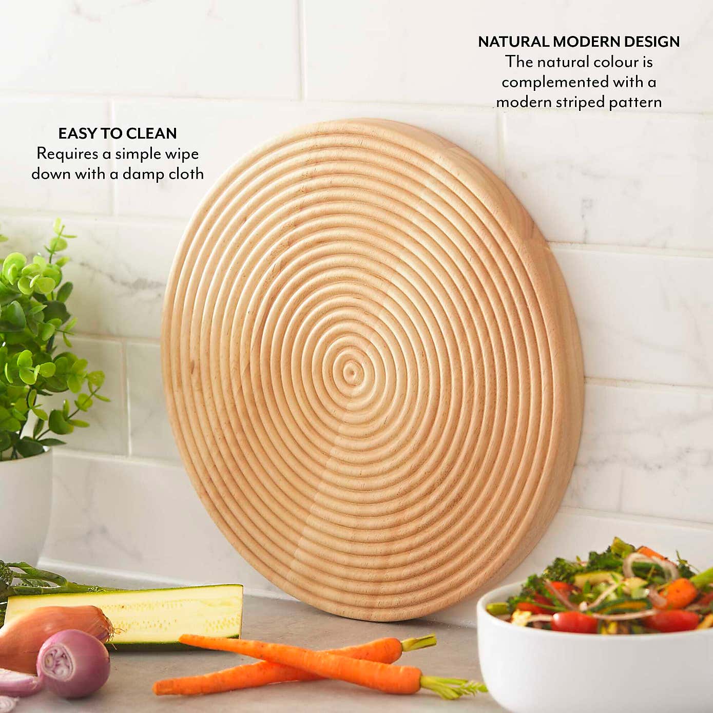 Sur La Table Large Round Chopping Board