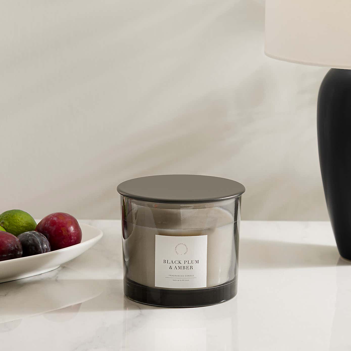 Plum and Patchouli Multi Wick Candle