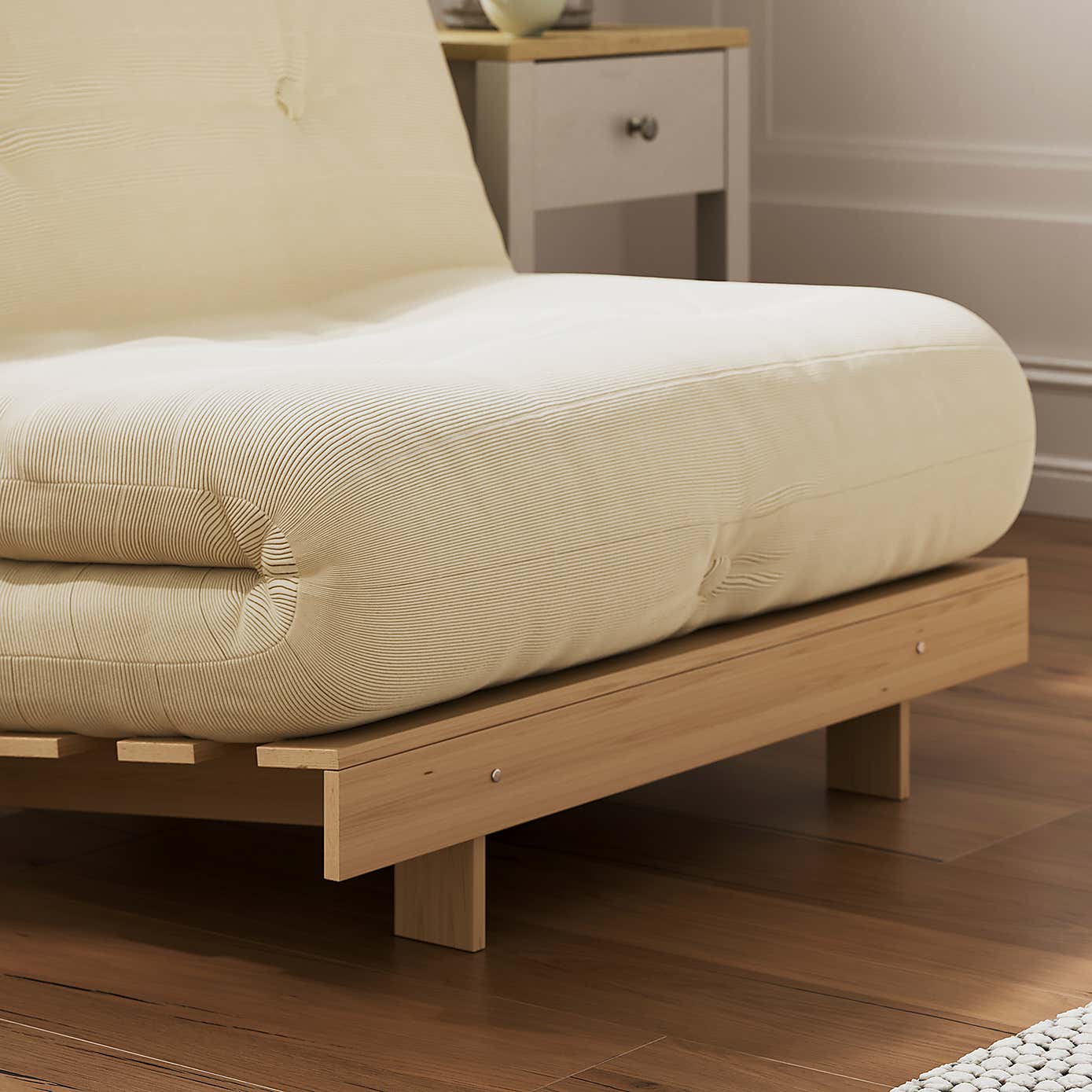 Mito Ribbed Single Futon