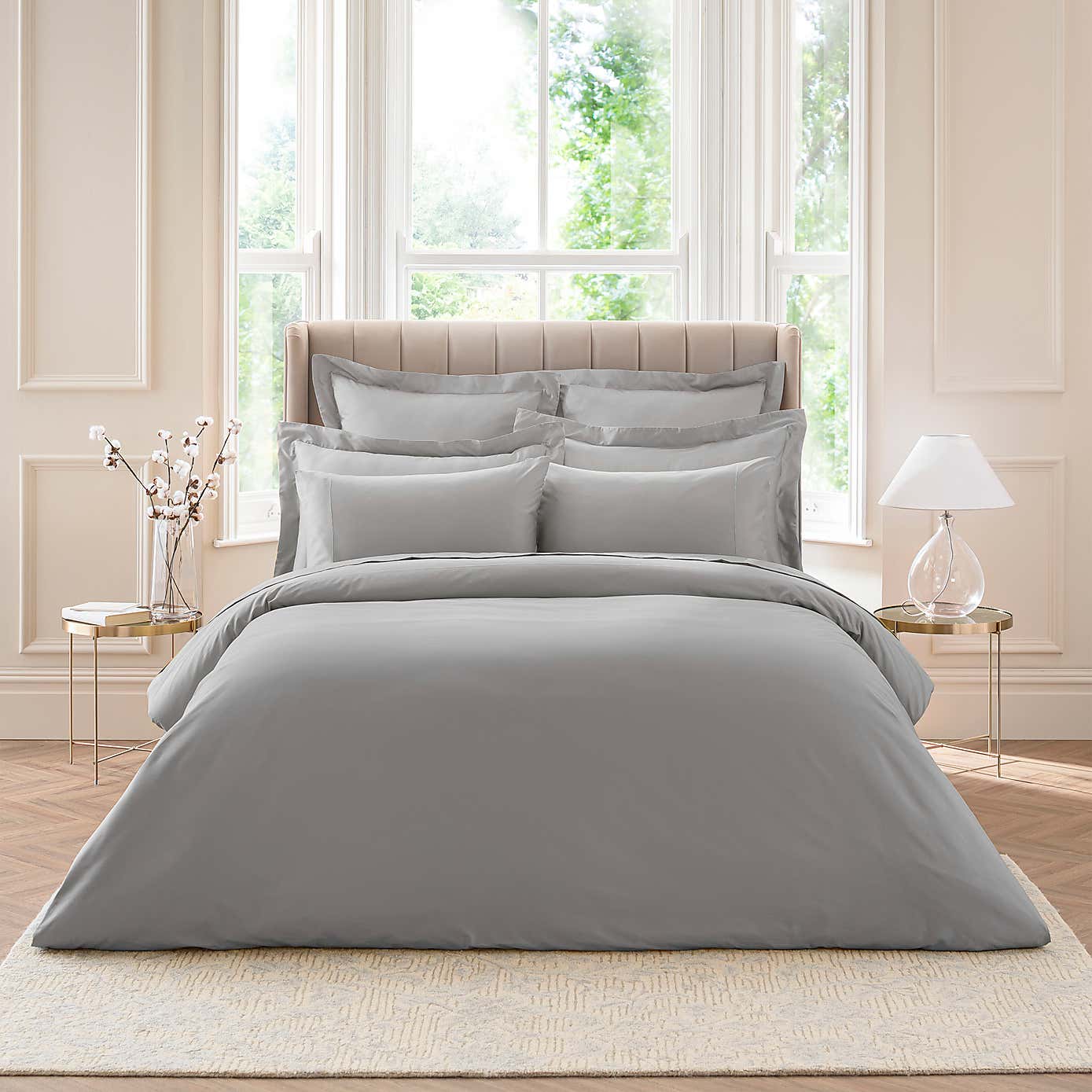 Dorma Smooth & Soft 300 Thread Count Cotton Sateen Duvet Cover