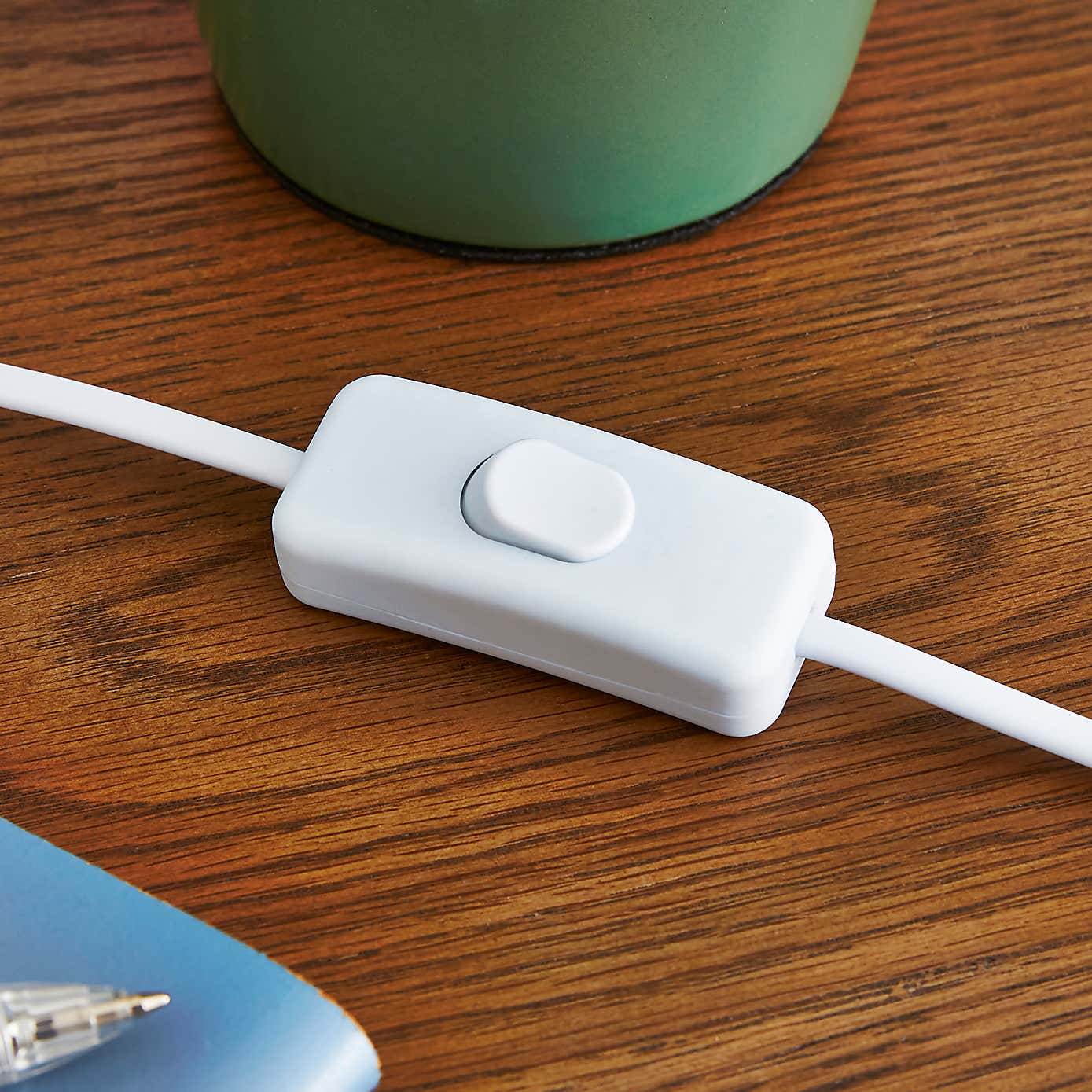 Ava Stoneware Blush Pink Table Lamp