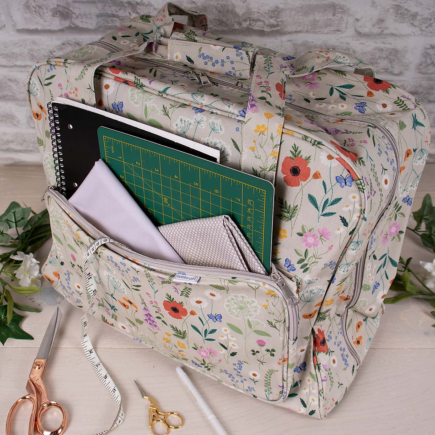 Wildflowers Sewing Machine Bag