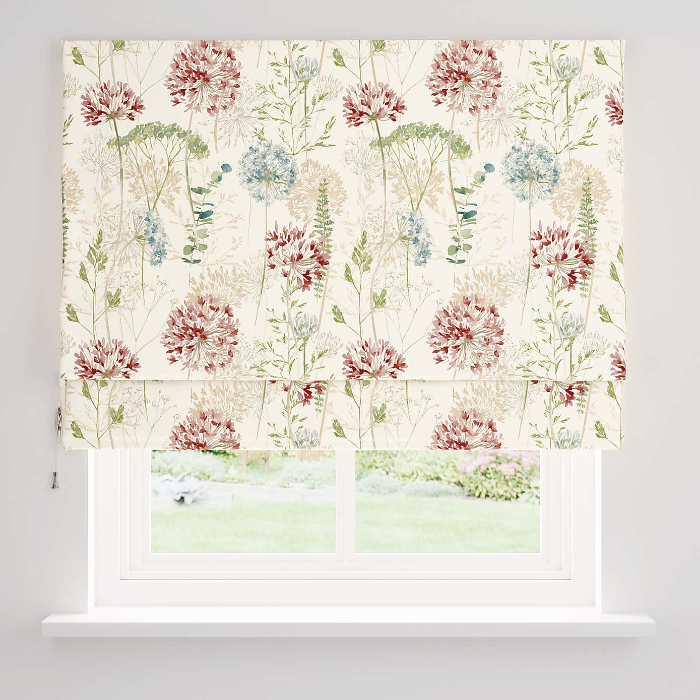 Country Meadow Blackout Roman Blind