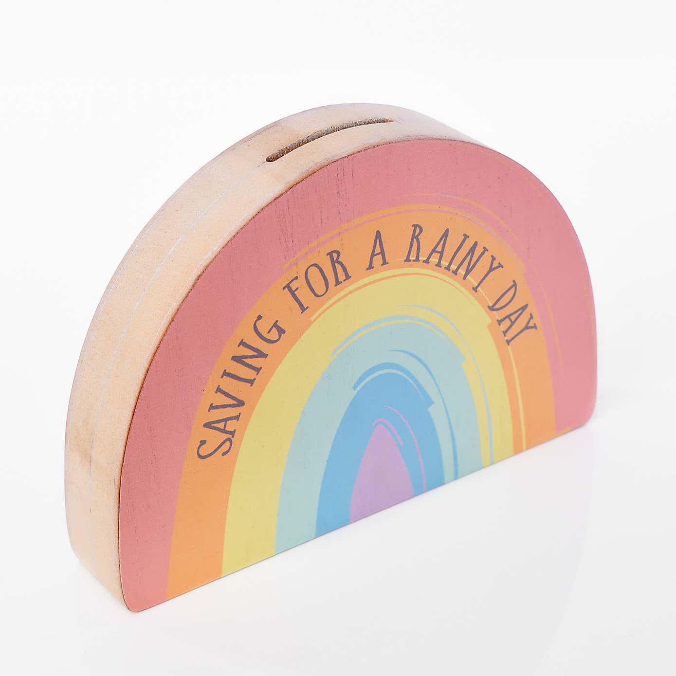 Petit Cheri Rainy Day Rainbow Shape Money Box