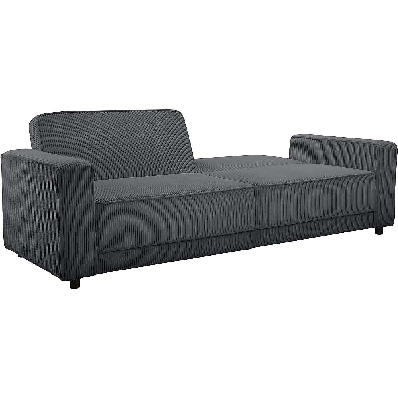 Allie Corduroy 3 Seater Sofa Bed