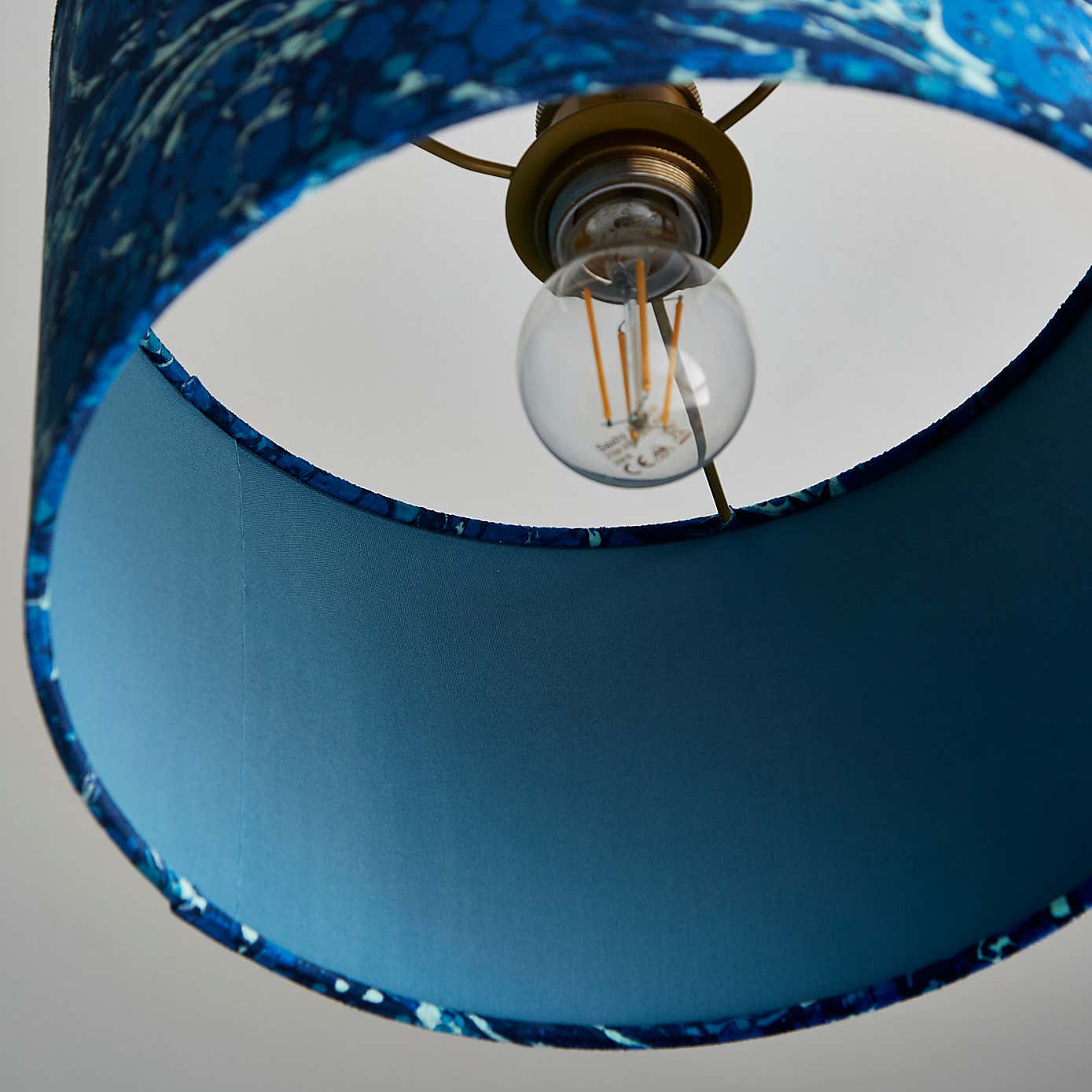 Marble Drum Lamp Shade