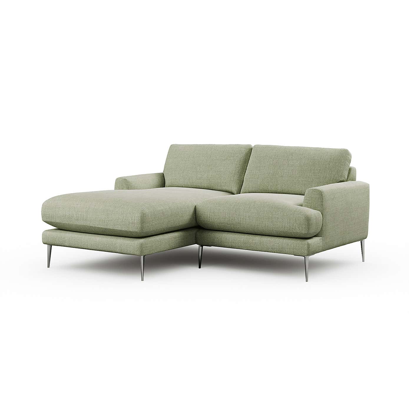 Lawson Chunky Tonal Weave Corner Chaise Sofa