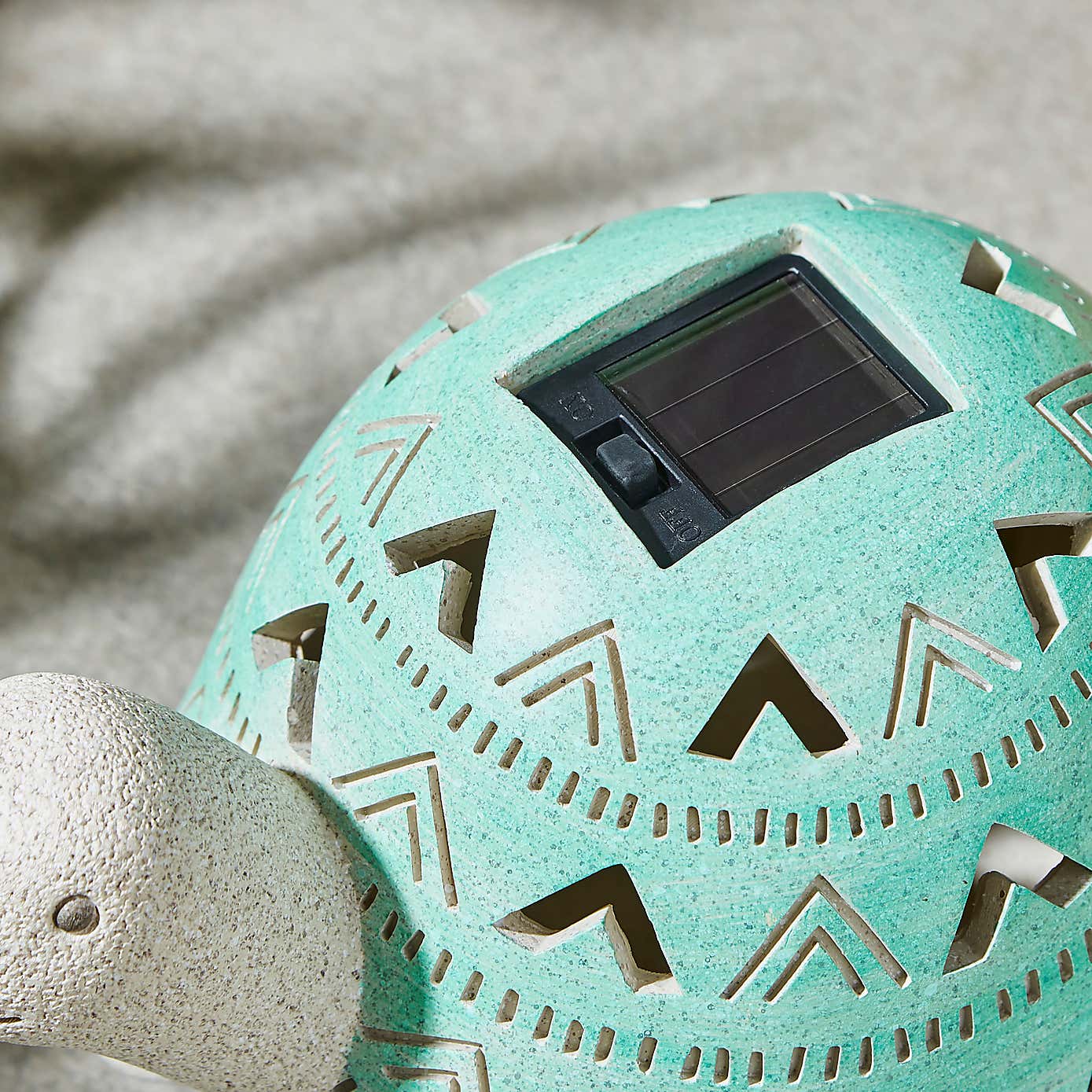 Resin Tortoise Solar Light Ornament