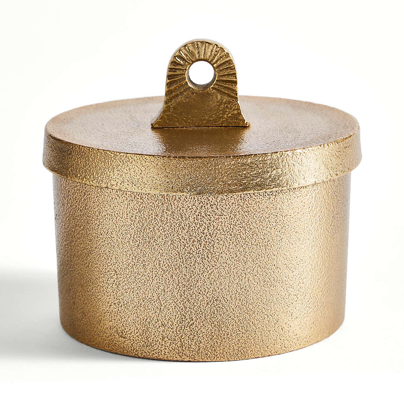 Aluminium Gold Jar
