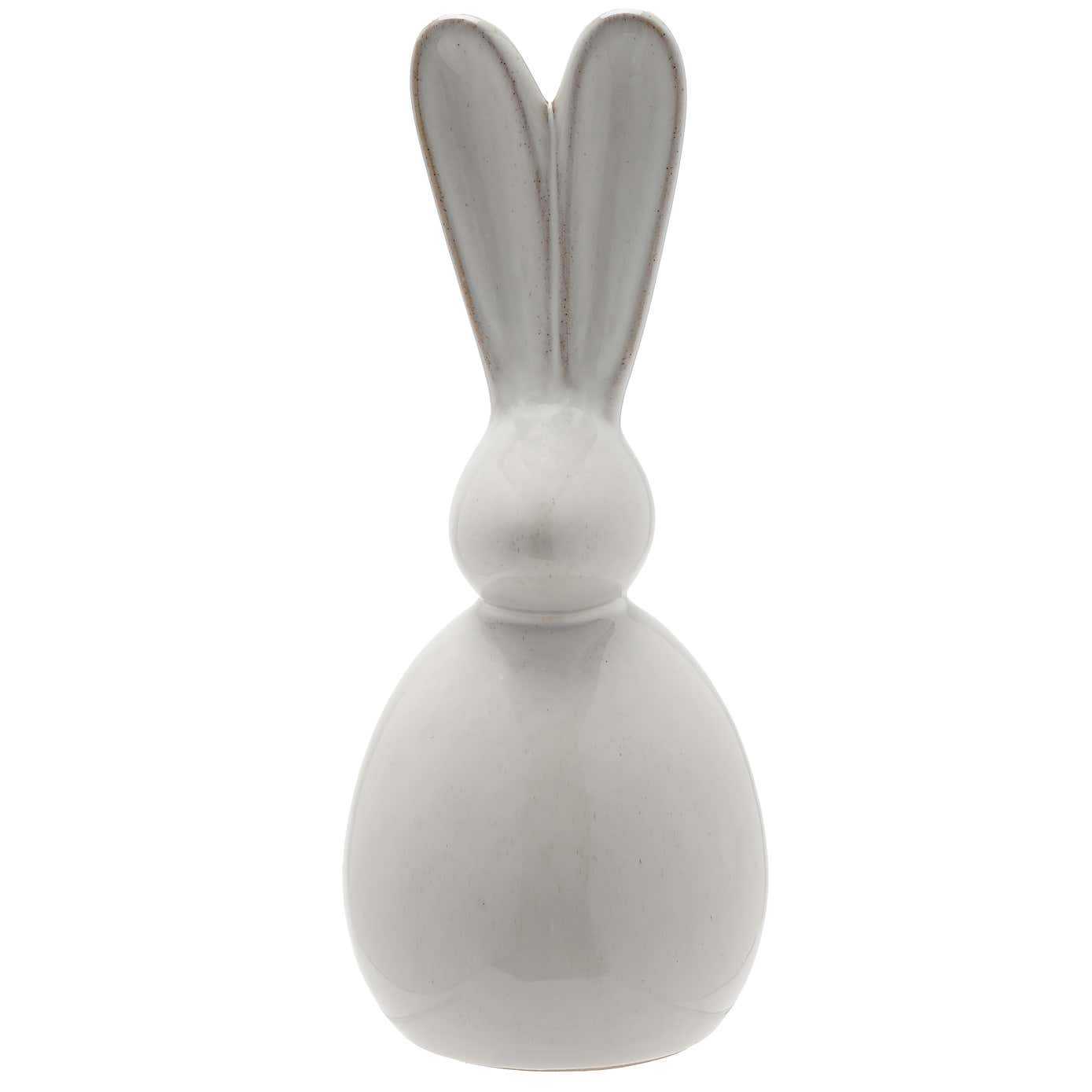 Eggs Traordinary Gifting Ceramic Bunny Decoration Grey