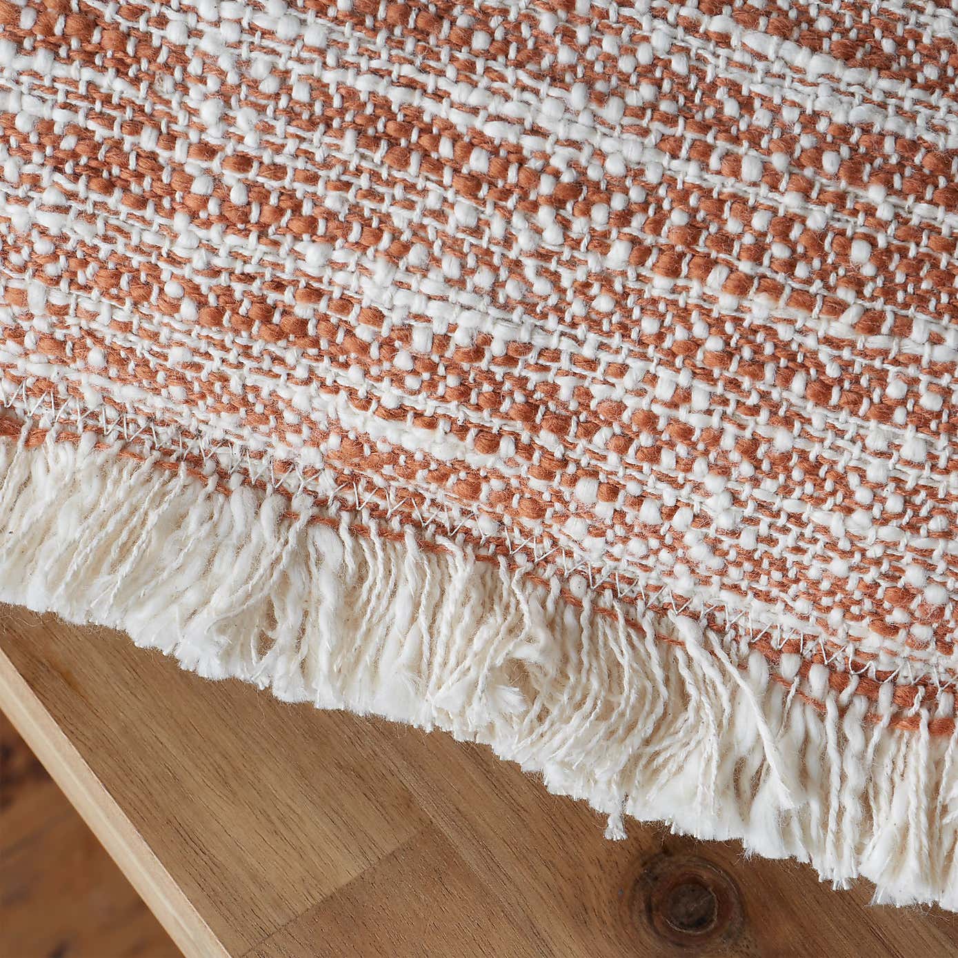 Pineapple Elephant Set of 2 Textured Frayed Placemats