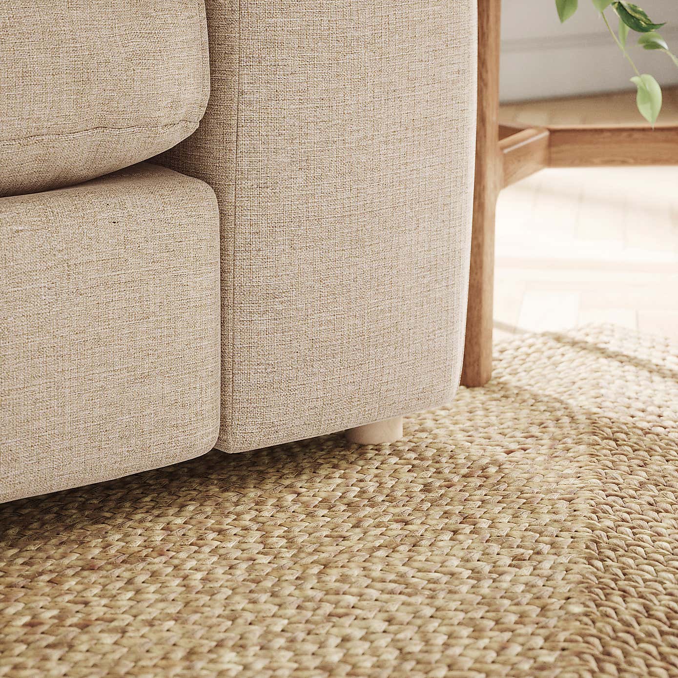 Austin Tonal Weave Full Corner, Natural