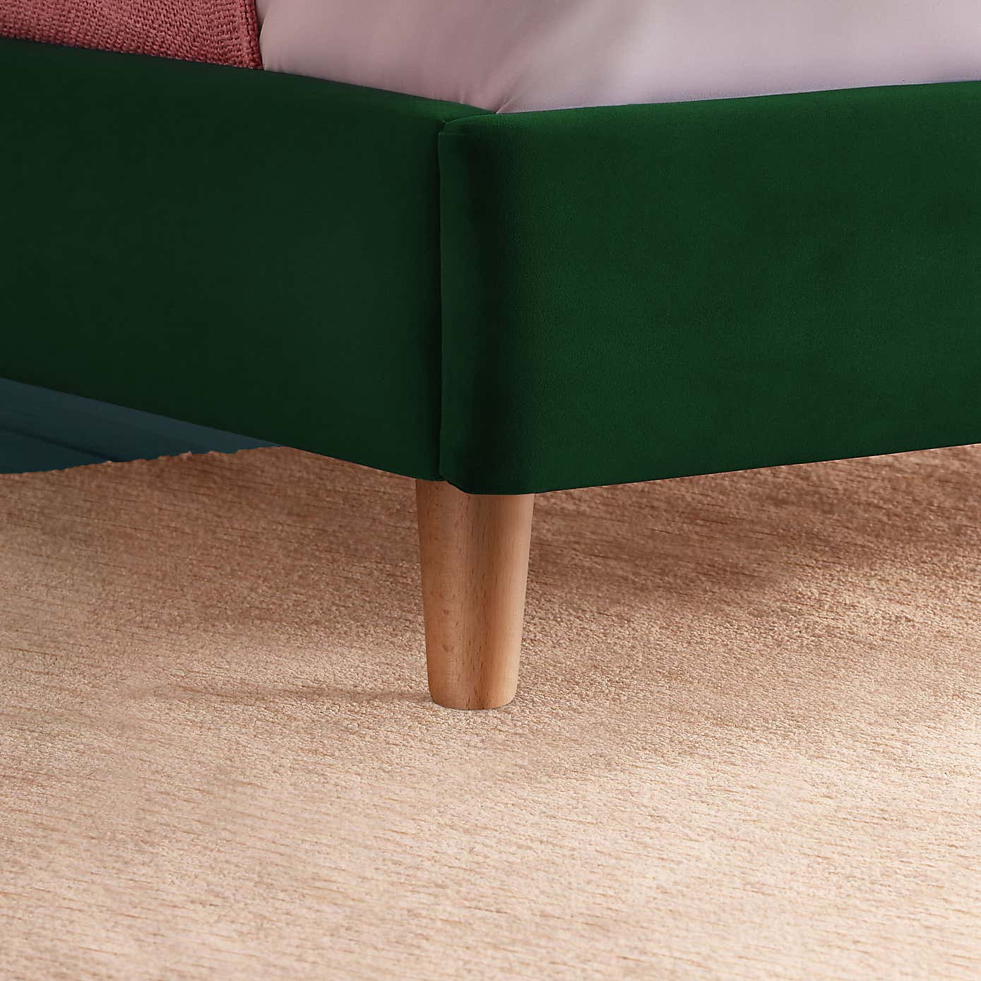 Silentnight Octavia Bed Frame, Velvet