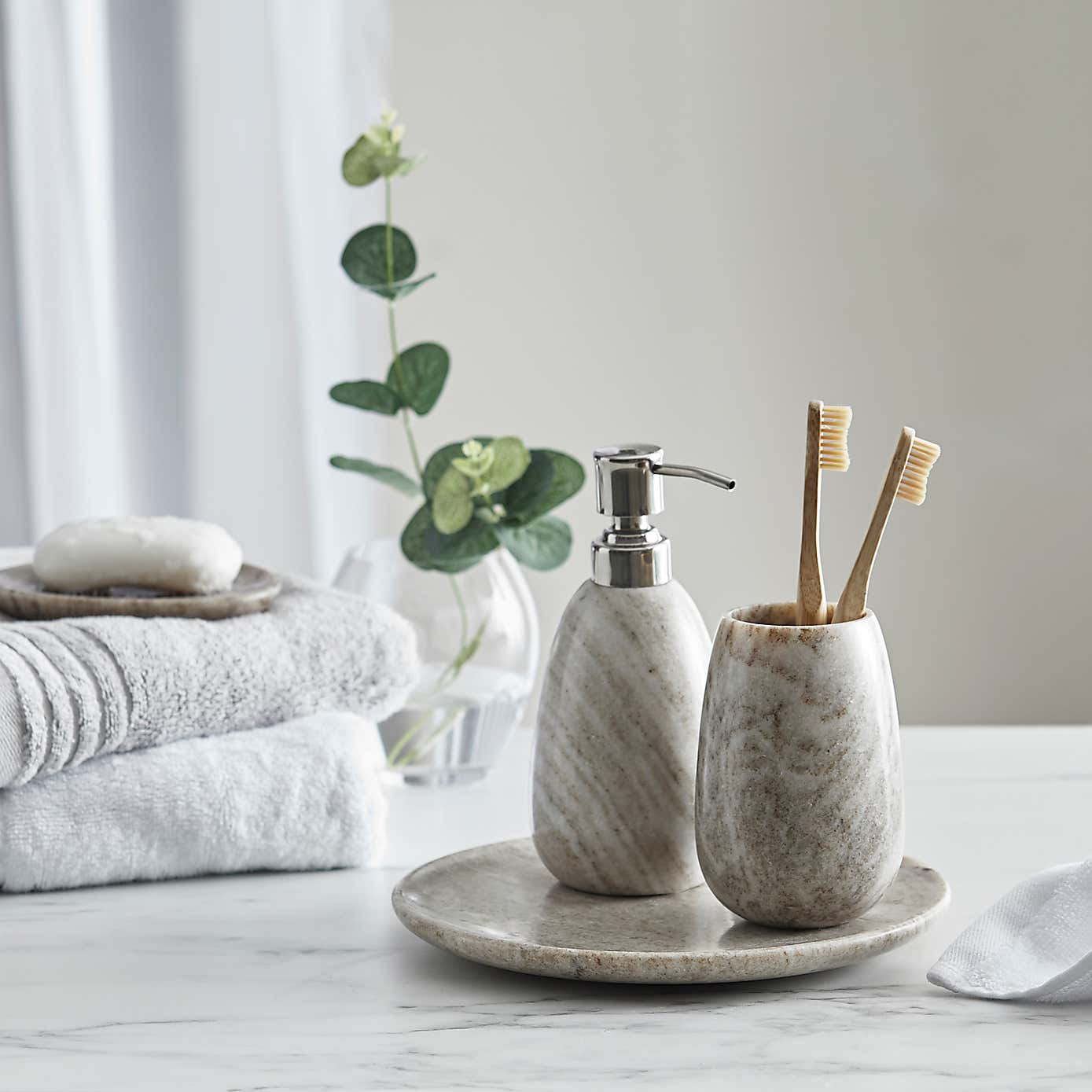 Dorma Marble Natural Tray