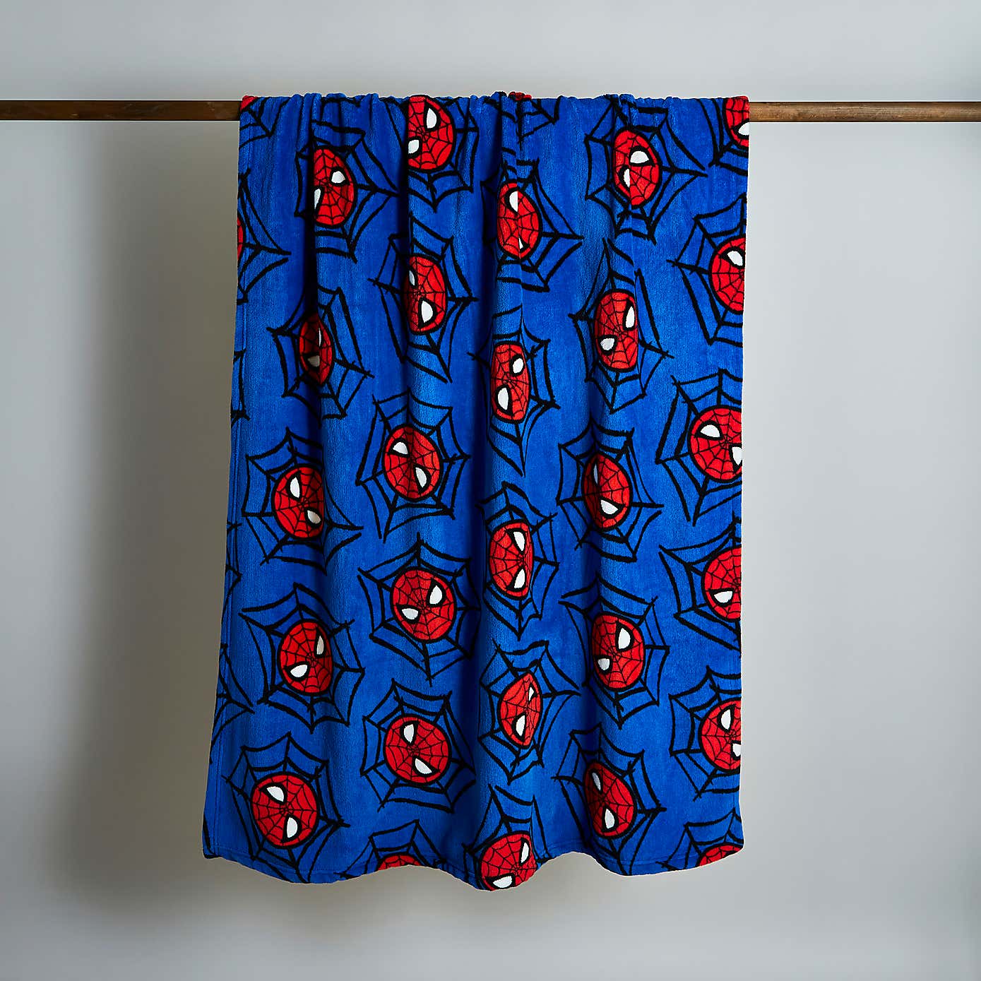 Spiderman Blue Fleece Blanket