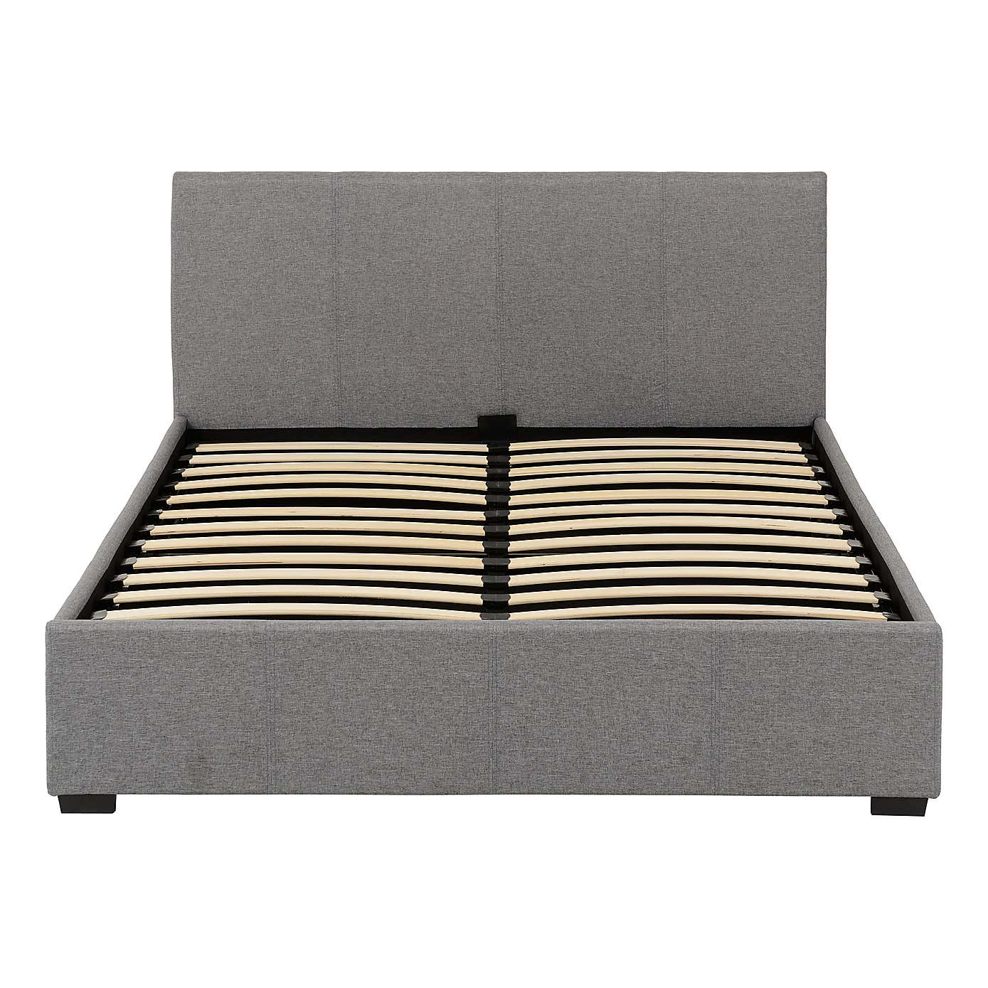 Waverley Linen Ottoman Bedstead - Grey