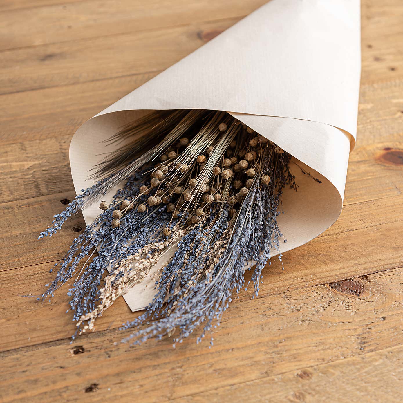 Artificial Blue Lavender Bouquet