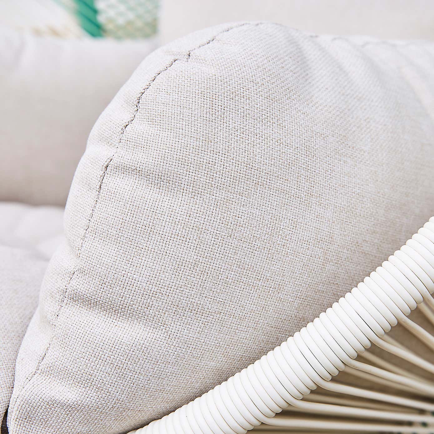 Straight Back Egg Chair Replacement Cushion