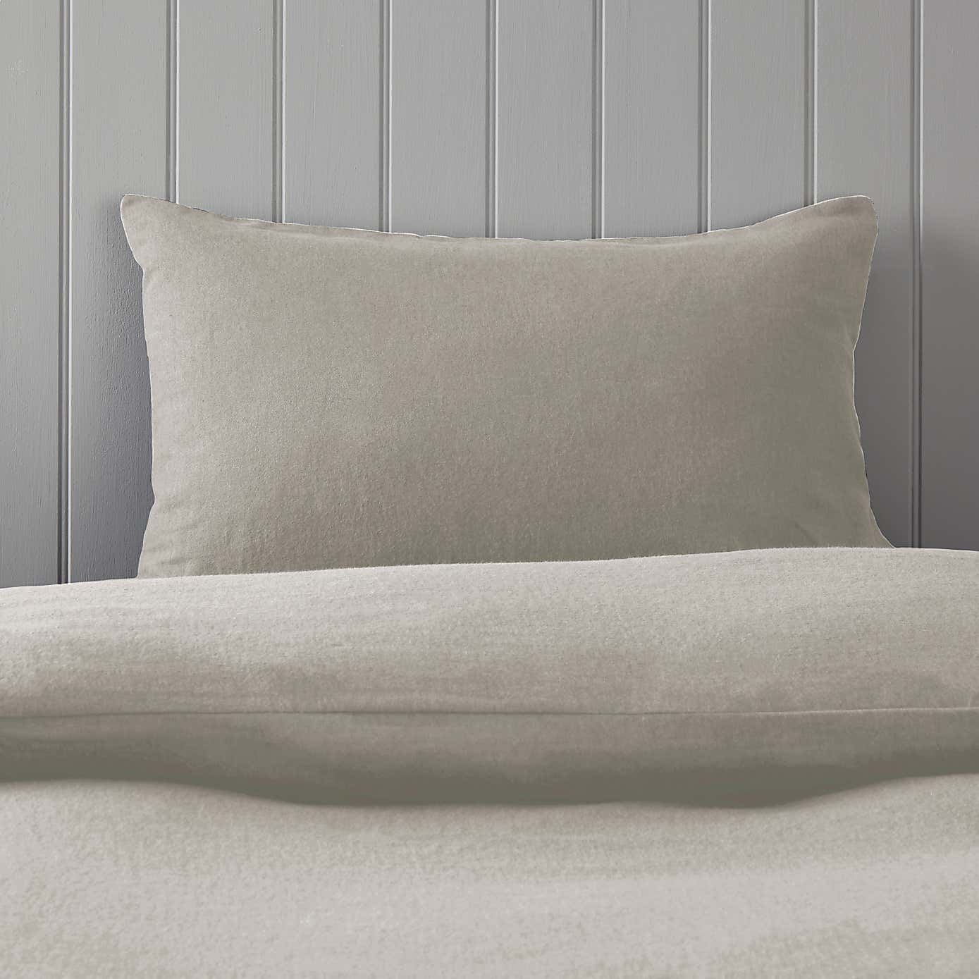 Soft & Cosy Brushed Cotton Standard Pillowcase Pair