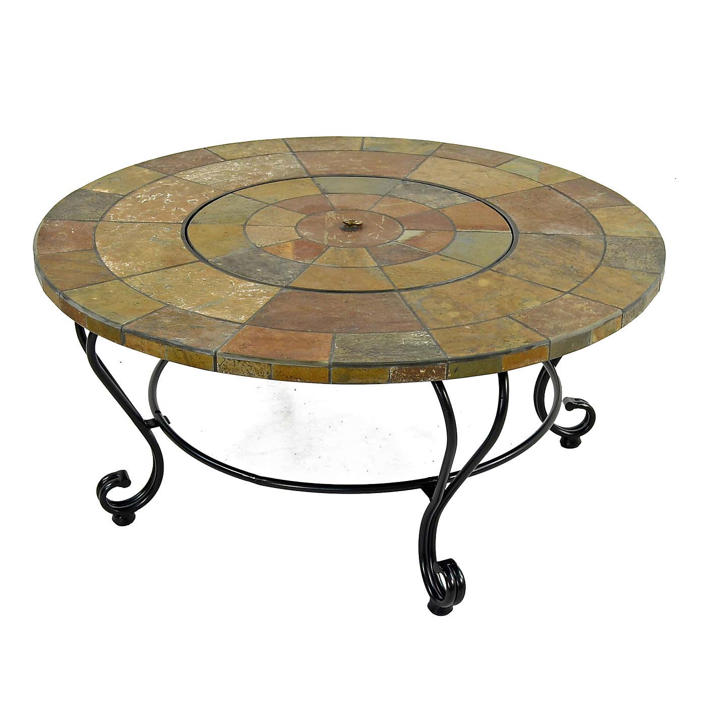 Bayfield Coffee Table Firepit 89cm