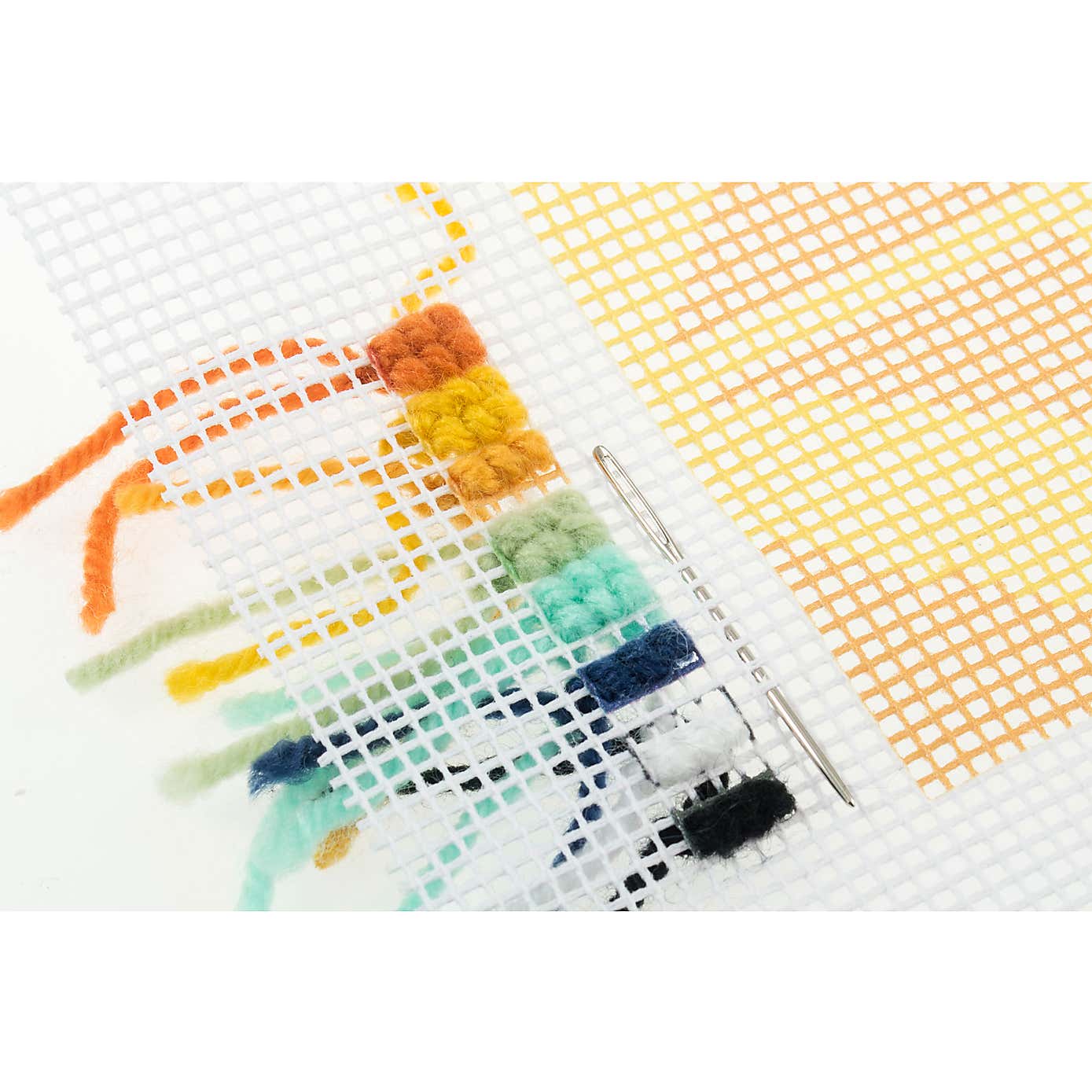 Fox Half Stitch Cushion Kit