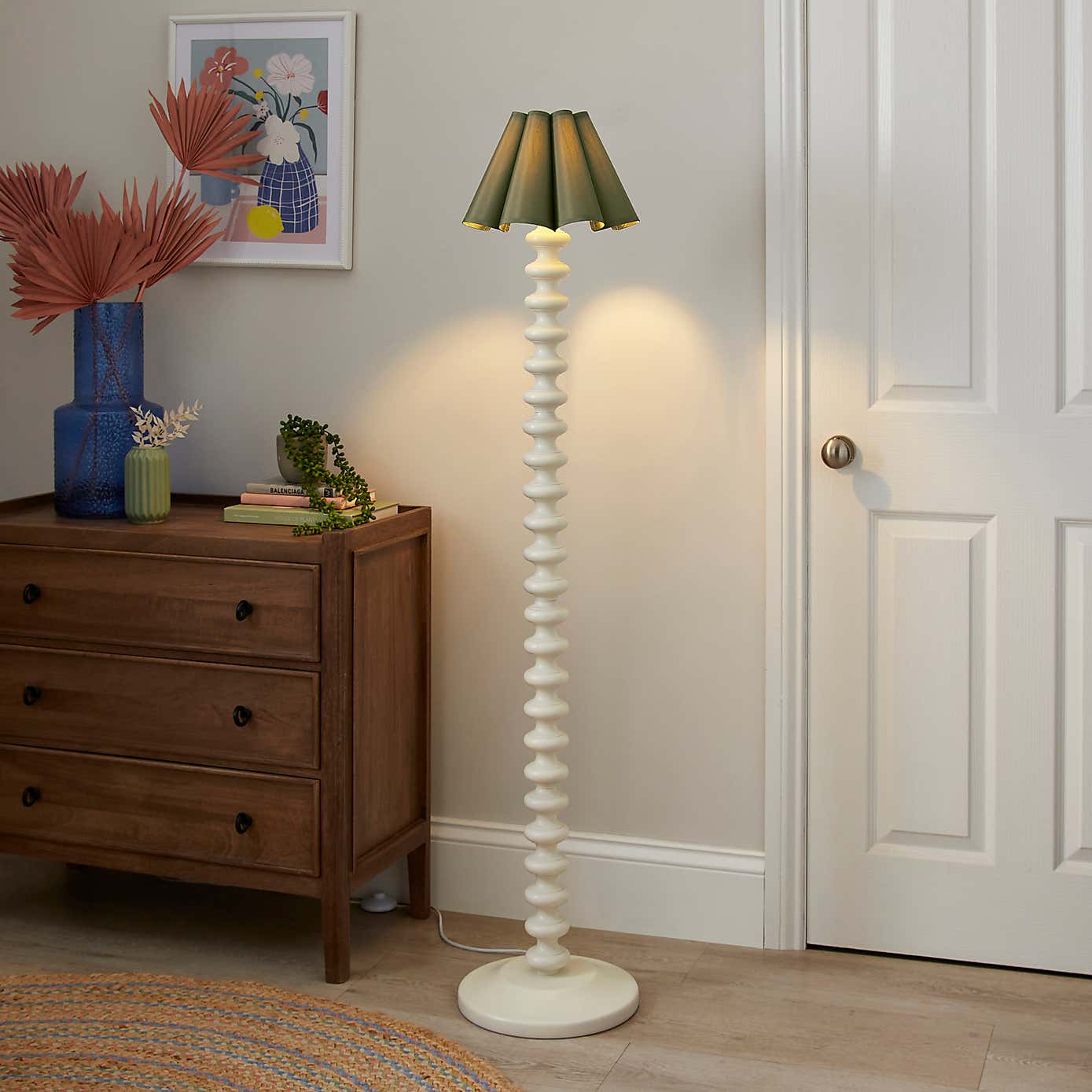Petal Pleat Easy Fit Lamp Shade