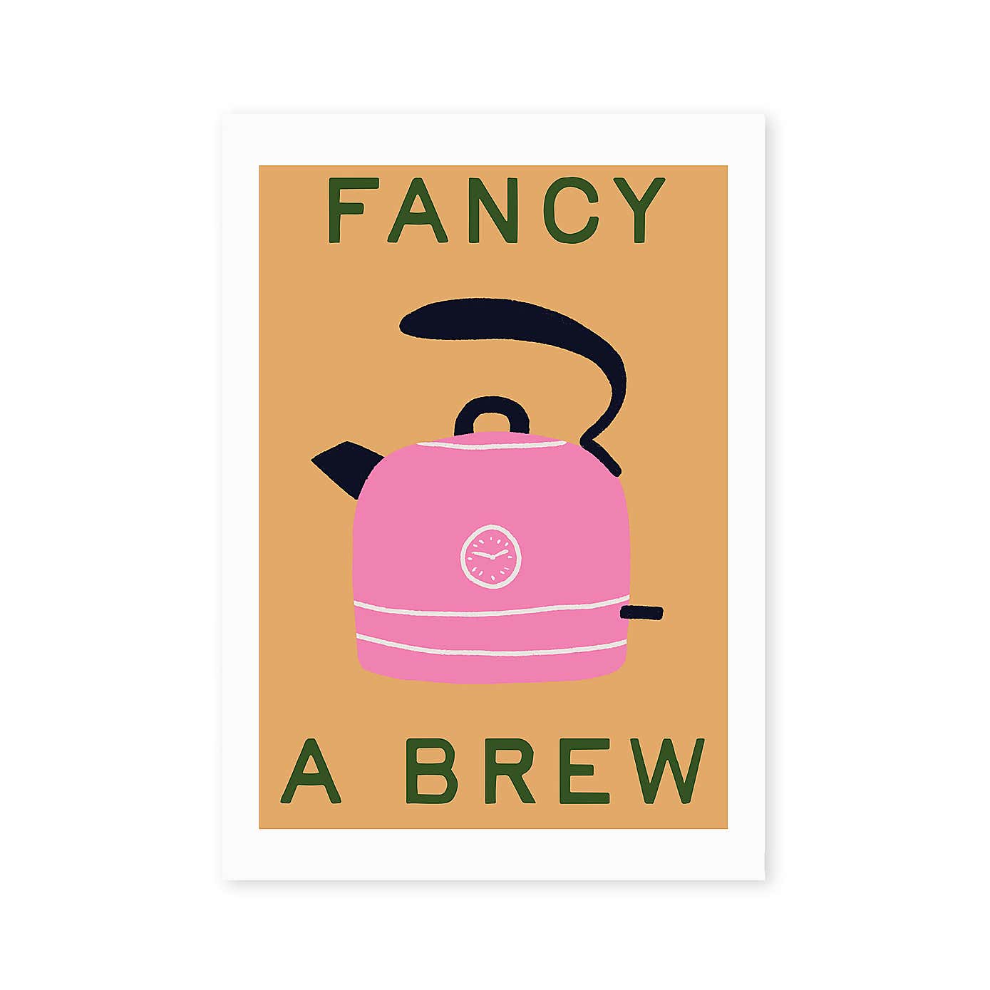 East End Prints Fancy a Brew by Emmy Lupin Studio Print