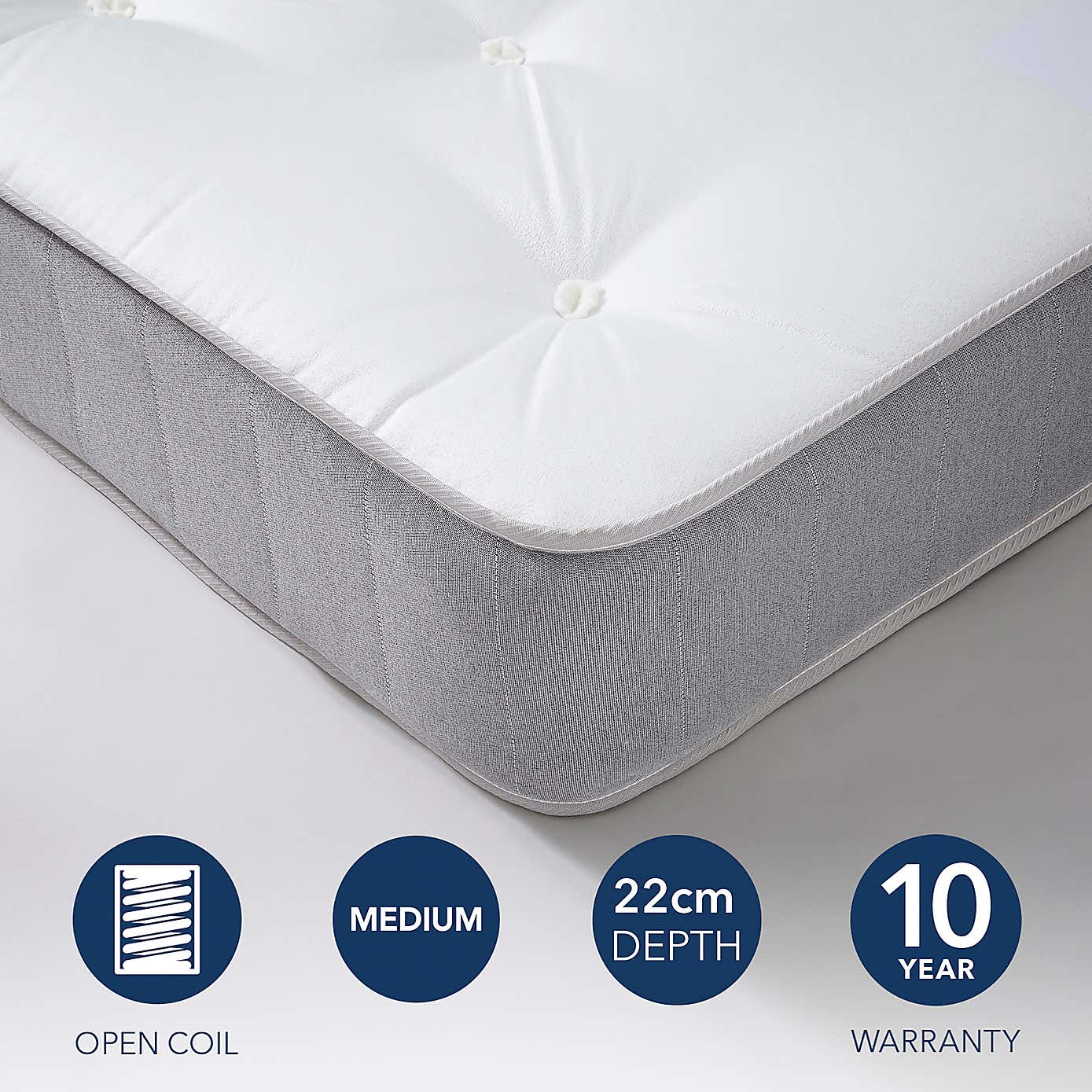 Fogarty Just Right Extra Comfort Open Coil Mattress