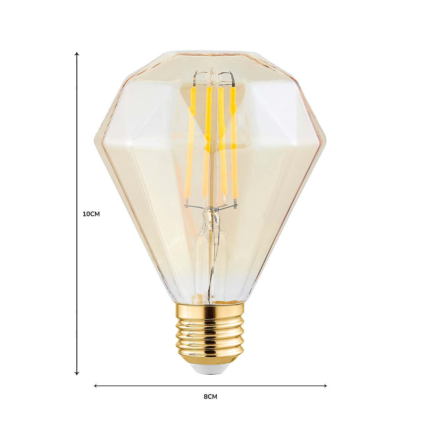 Bonny 4W ES ZSH Faceted Dimmable Bulb