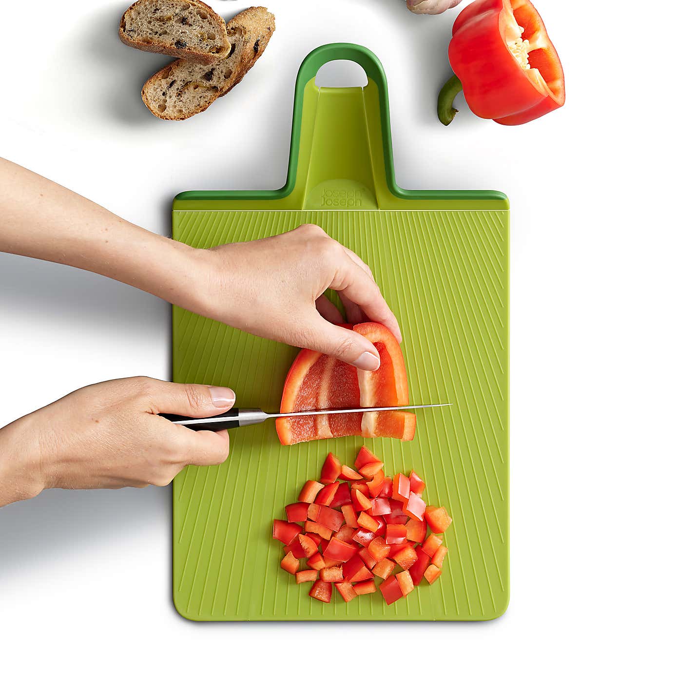 Joseph Joseph Chop2Pot Plus Green Large Chopping Board