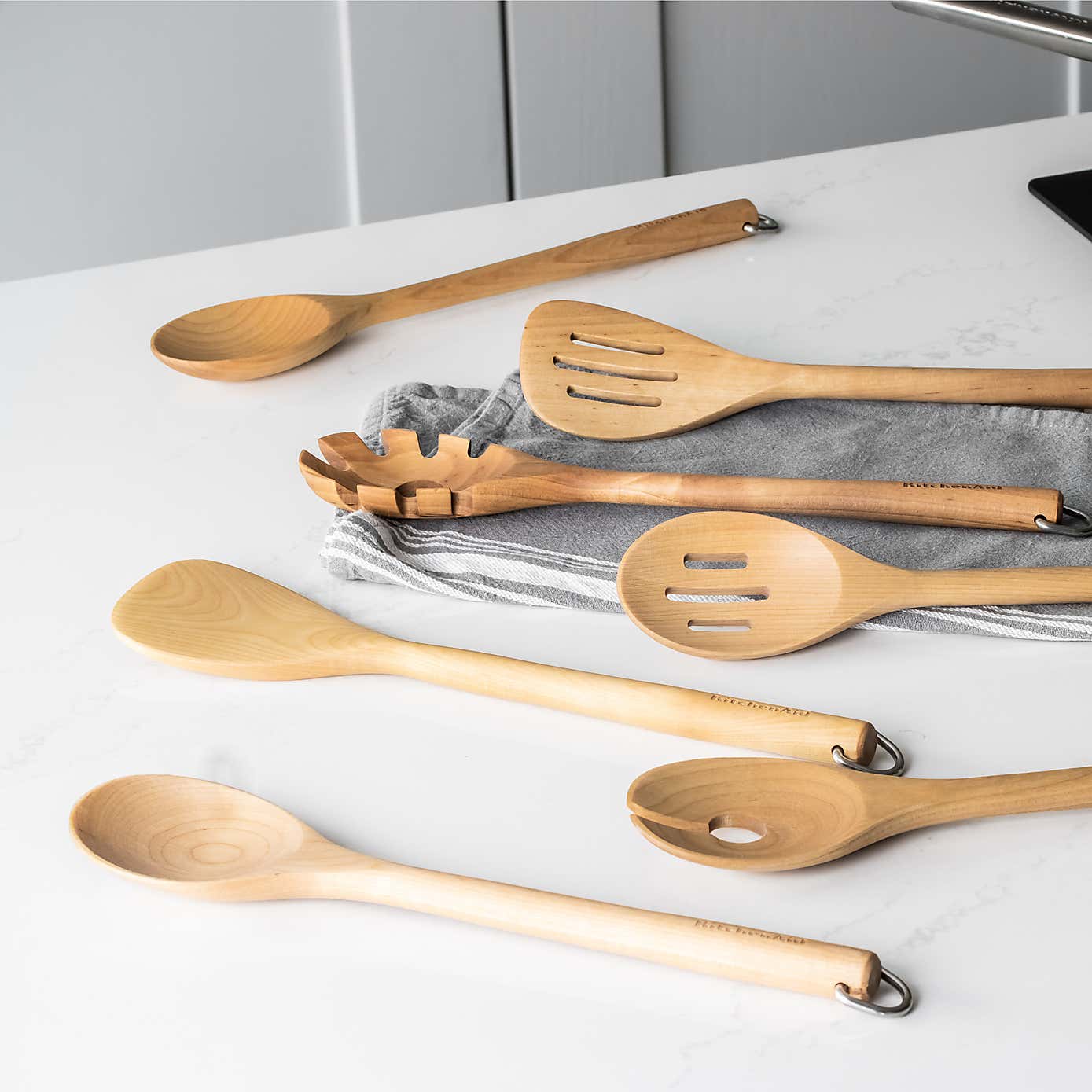 KitchenAid Birchwood Basting Spoon