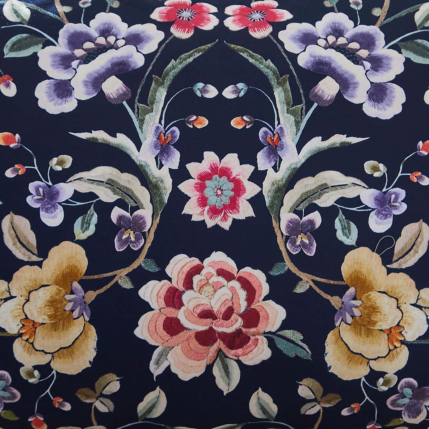 Dorma Midnight Garden Ink Duvet Cover and Pillowcase Set