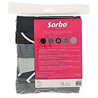 Sorbo Microfibre Cloths Monochrome 6pk