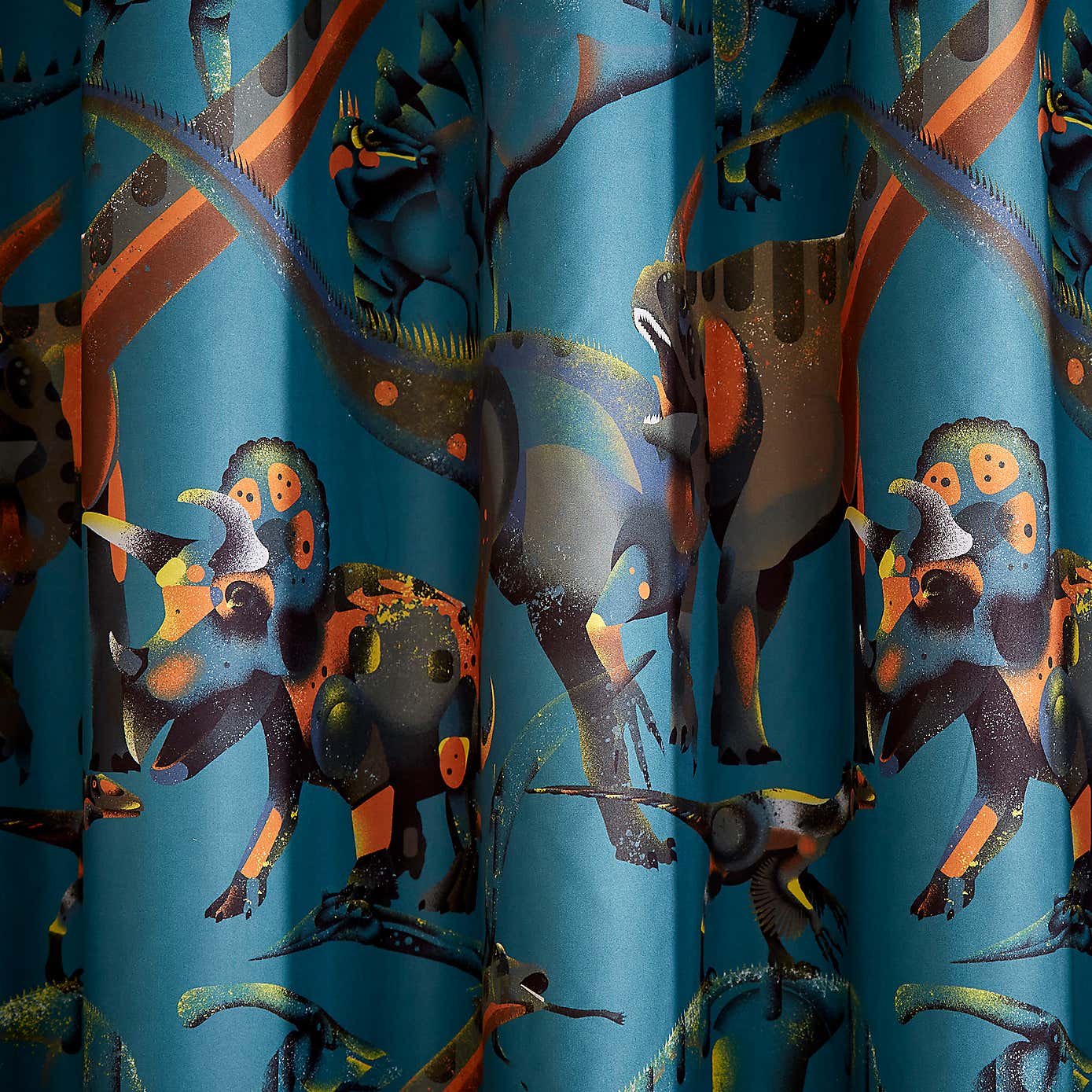 Age of Dinosaurs Eyelet Curtains